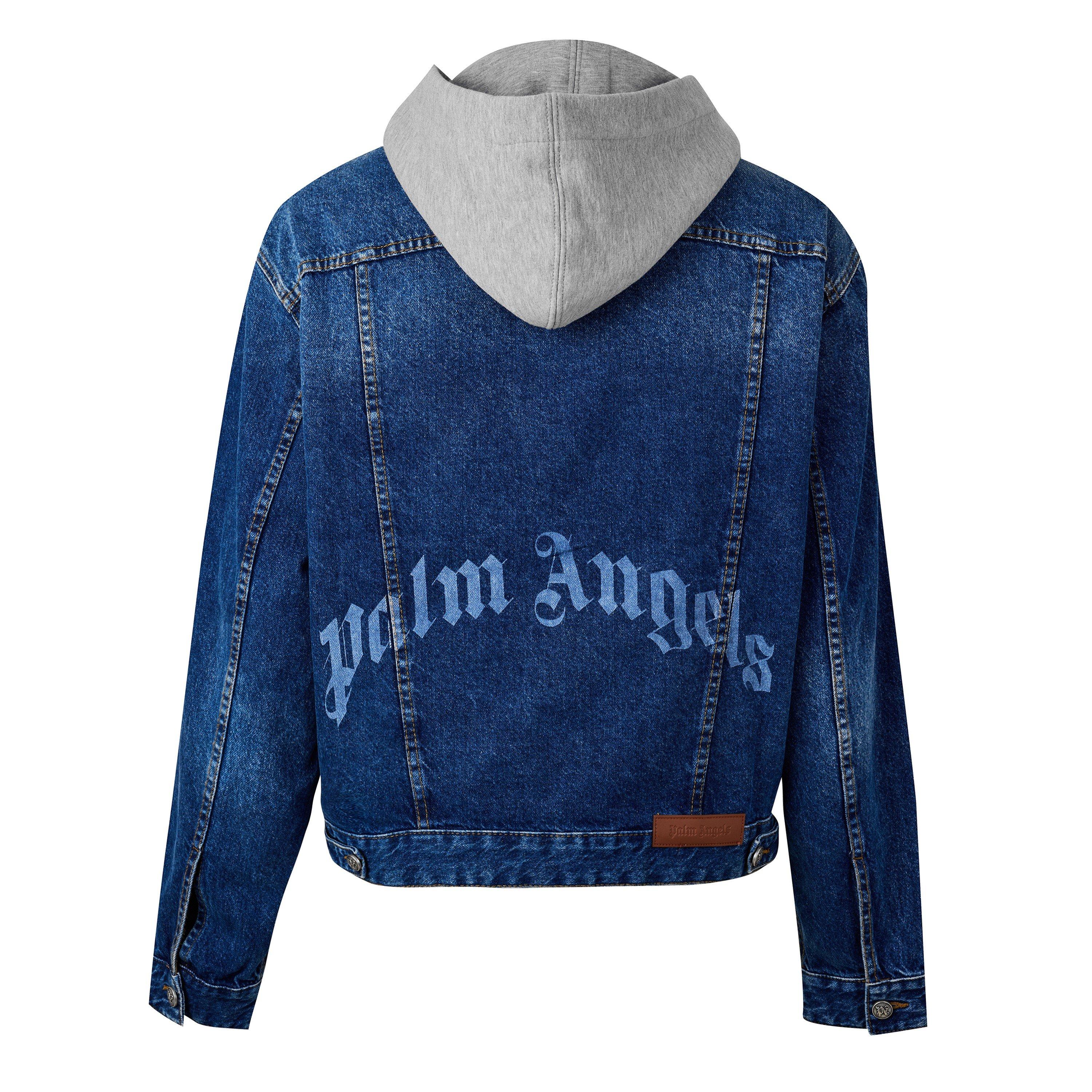 Medium Blue - Palm Angels - Men's Denim Jacket - 2