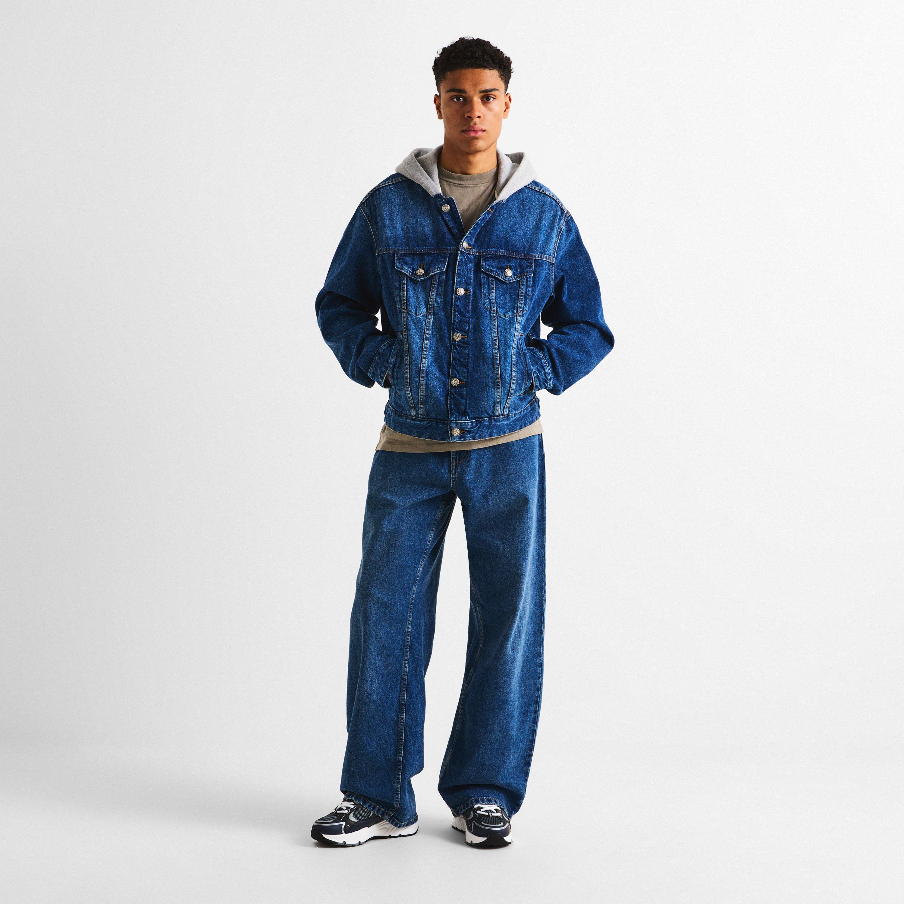 Medium Blue - Palm Angels - Men's Denim Jacket - 6