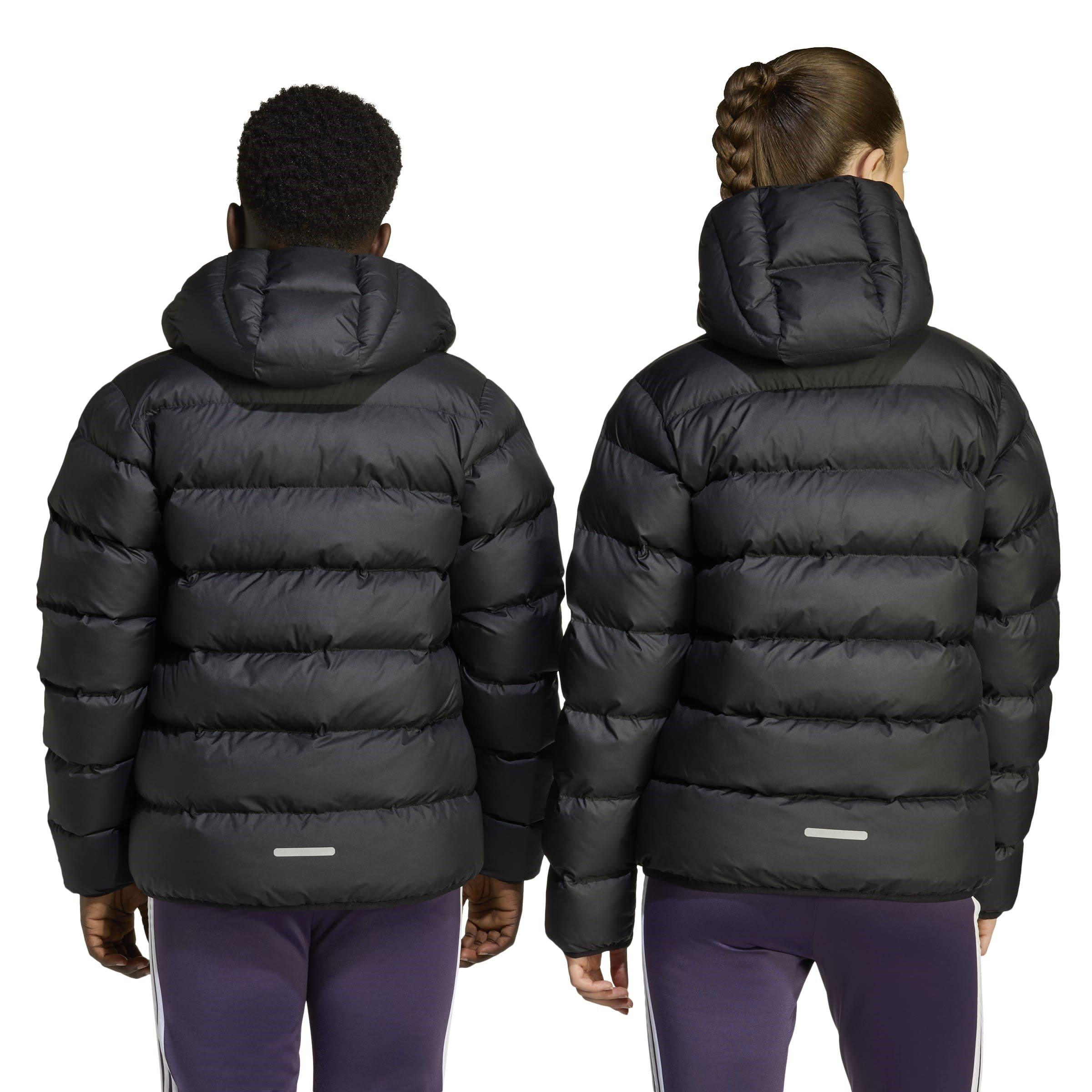 Triple Black - adidas - Kids Synthetic Down Water-Repellent CLIMAWARM Puffer Jacket - 3