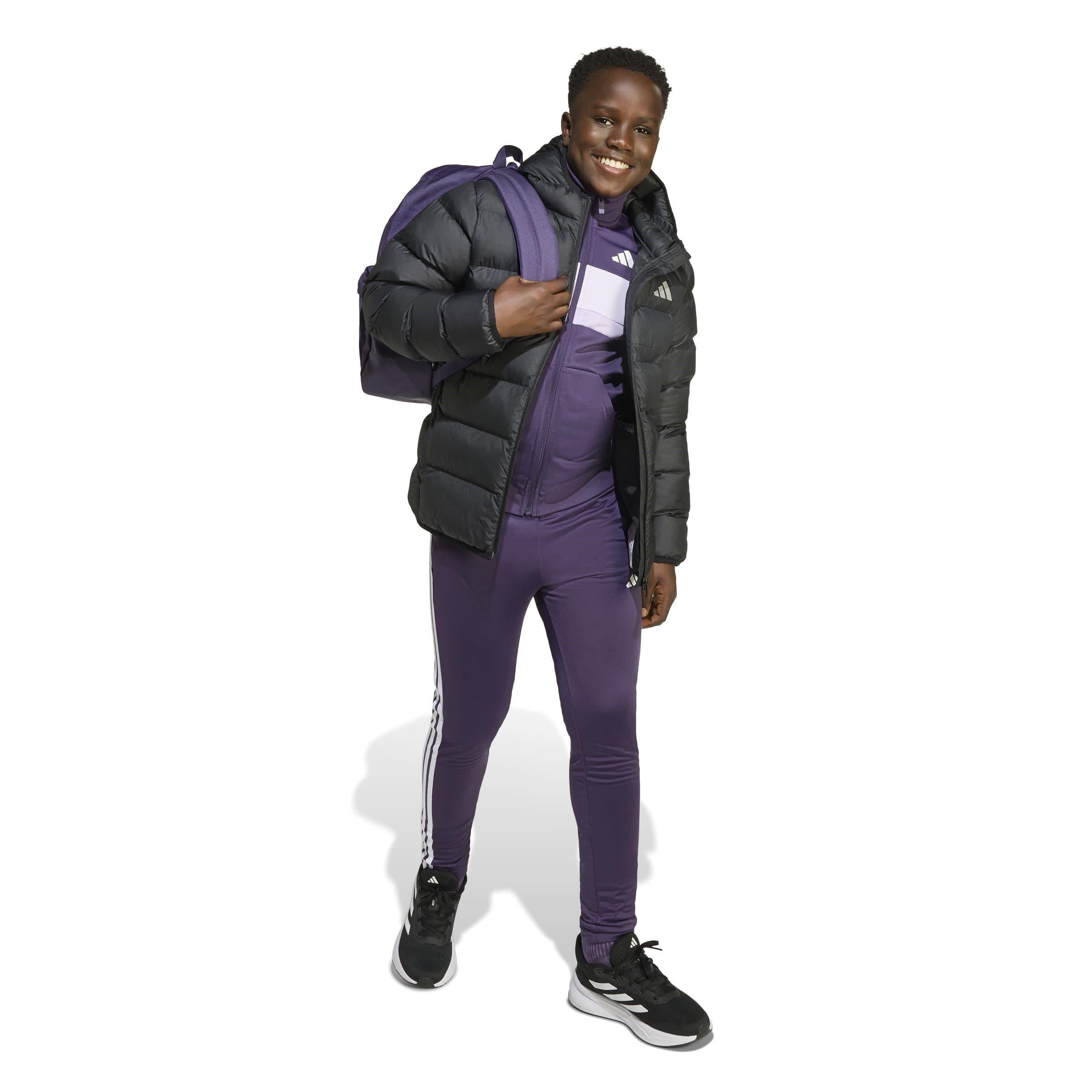 Triple Black - adidas - Kids Synthetic Down Water-Repellent CLIMAWARM Puffer Jacket - 7