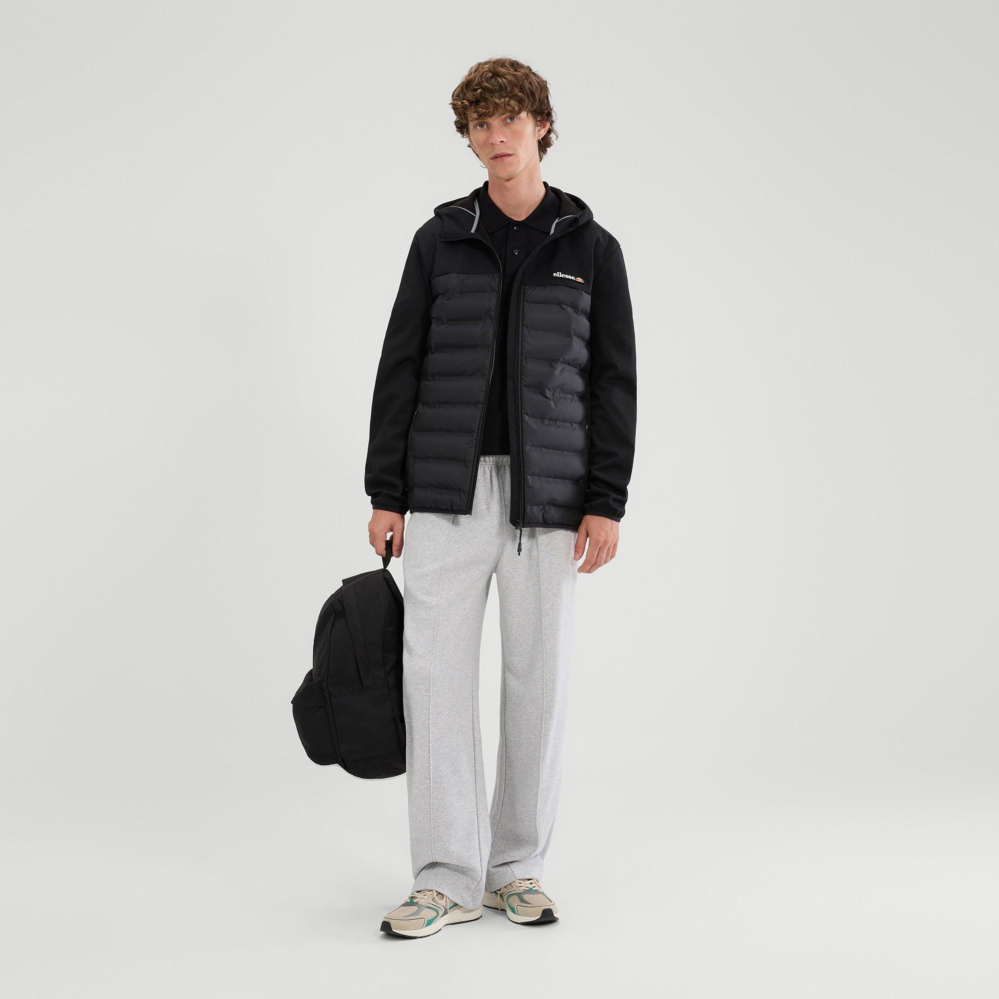 Ellesse Men's Cassiano Puffer Jacket - Black - Medium
