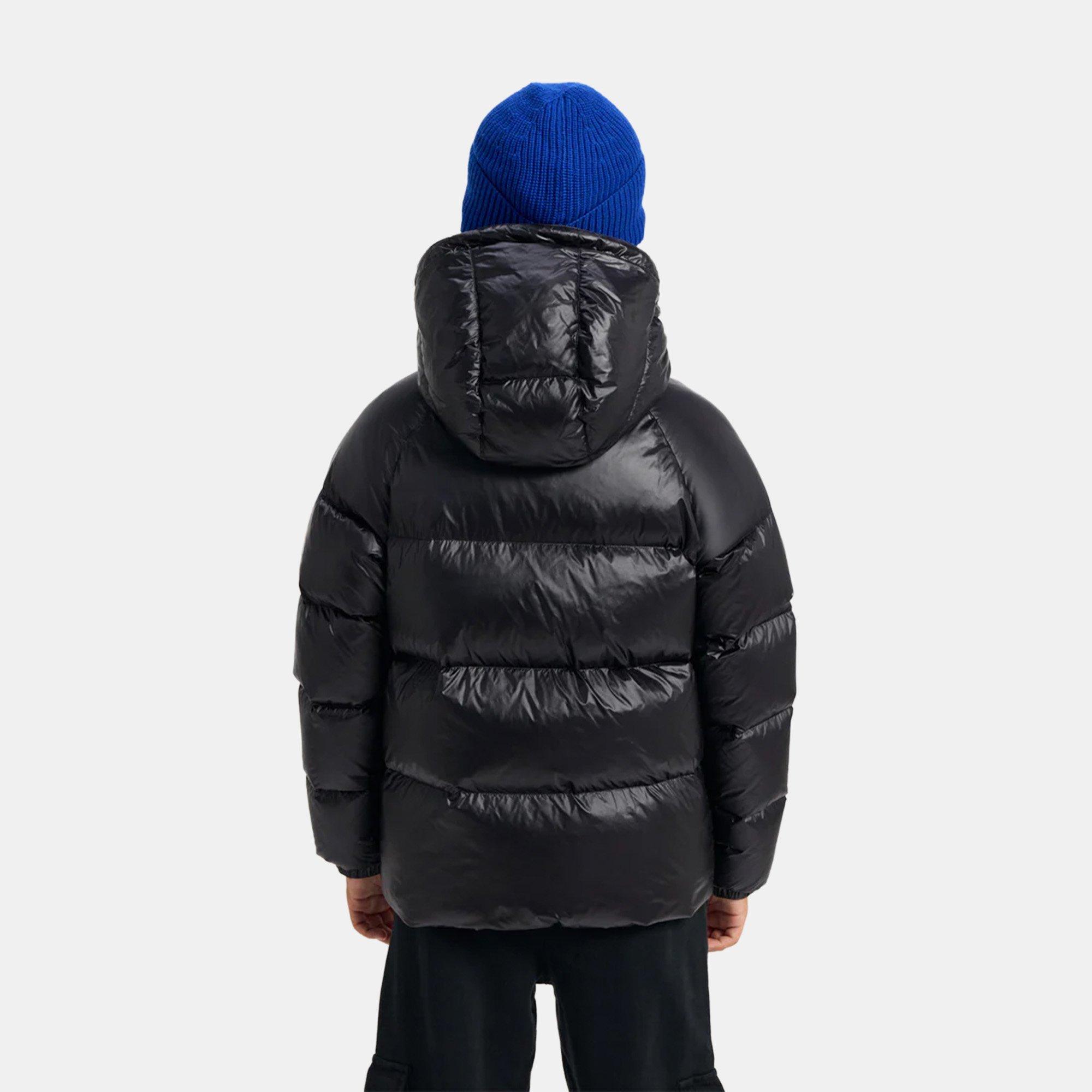 Black 0009 - Pyrenex - Unisex Kids' Sten Insulated Medium Puffer Jacket - 2