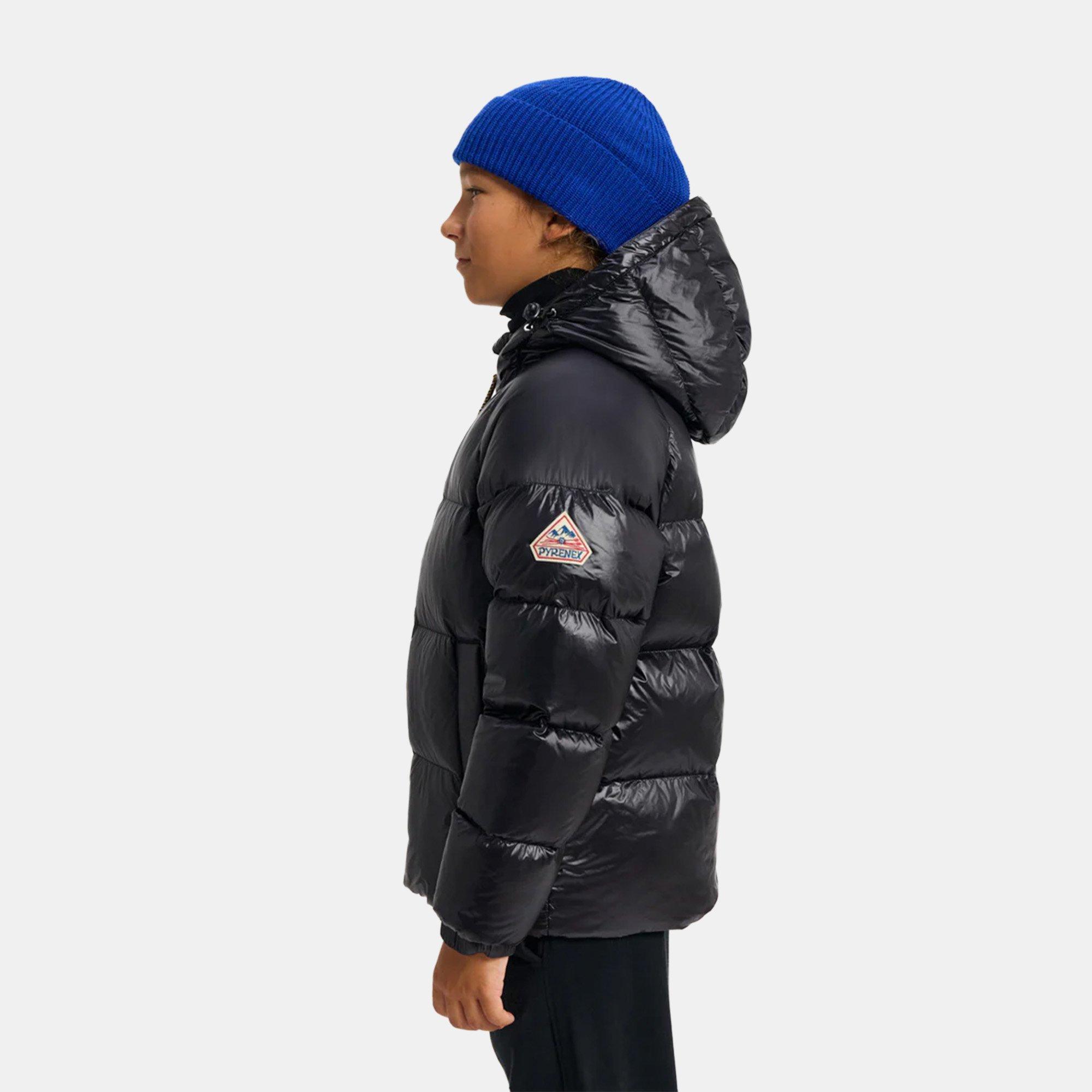Black 0009 - Pyrenex - Unisex Kids' Sten Insulated Medium Puffer Jacket - 4