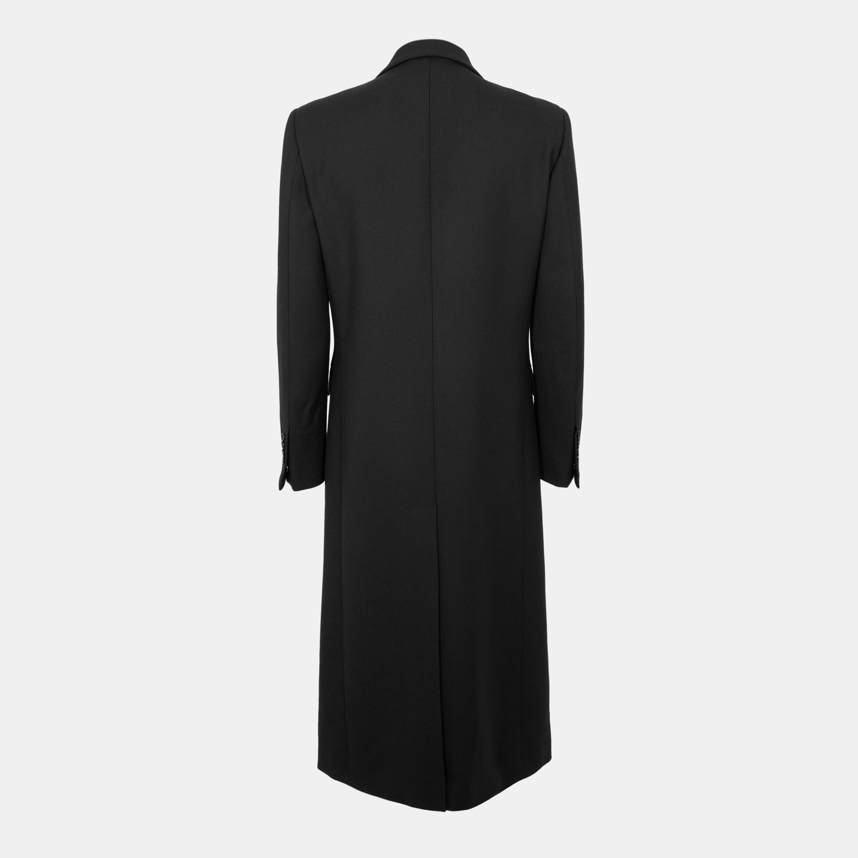 Black - Tom Ford - Men's Military Overcoat - 2