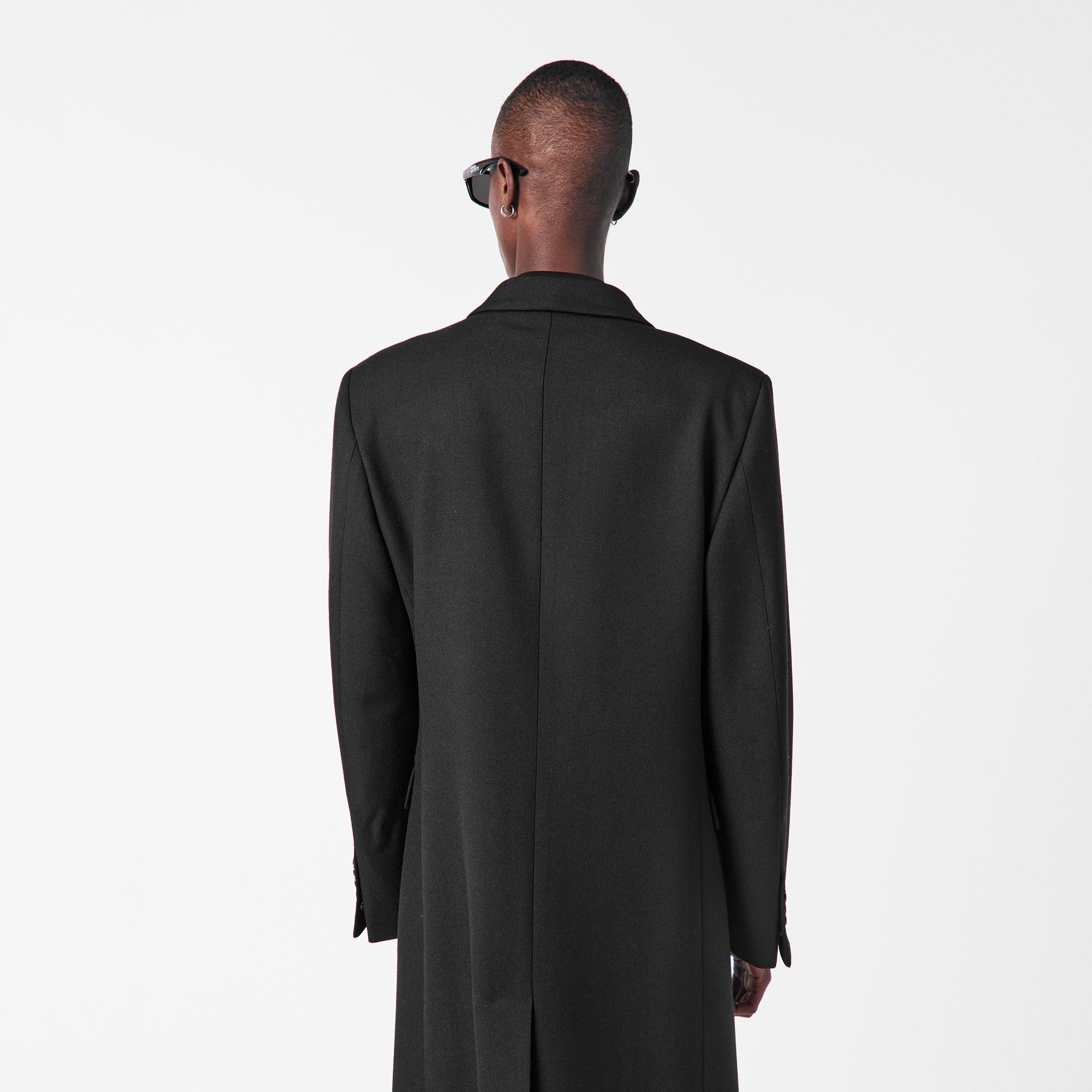 Black - Tom Ford - Men's Military Overcoat - 4