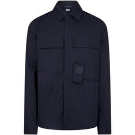 CP Company Metropolis Gabardine Zipped Overshirt