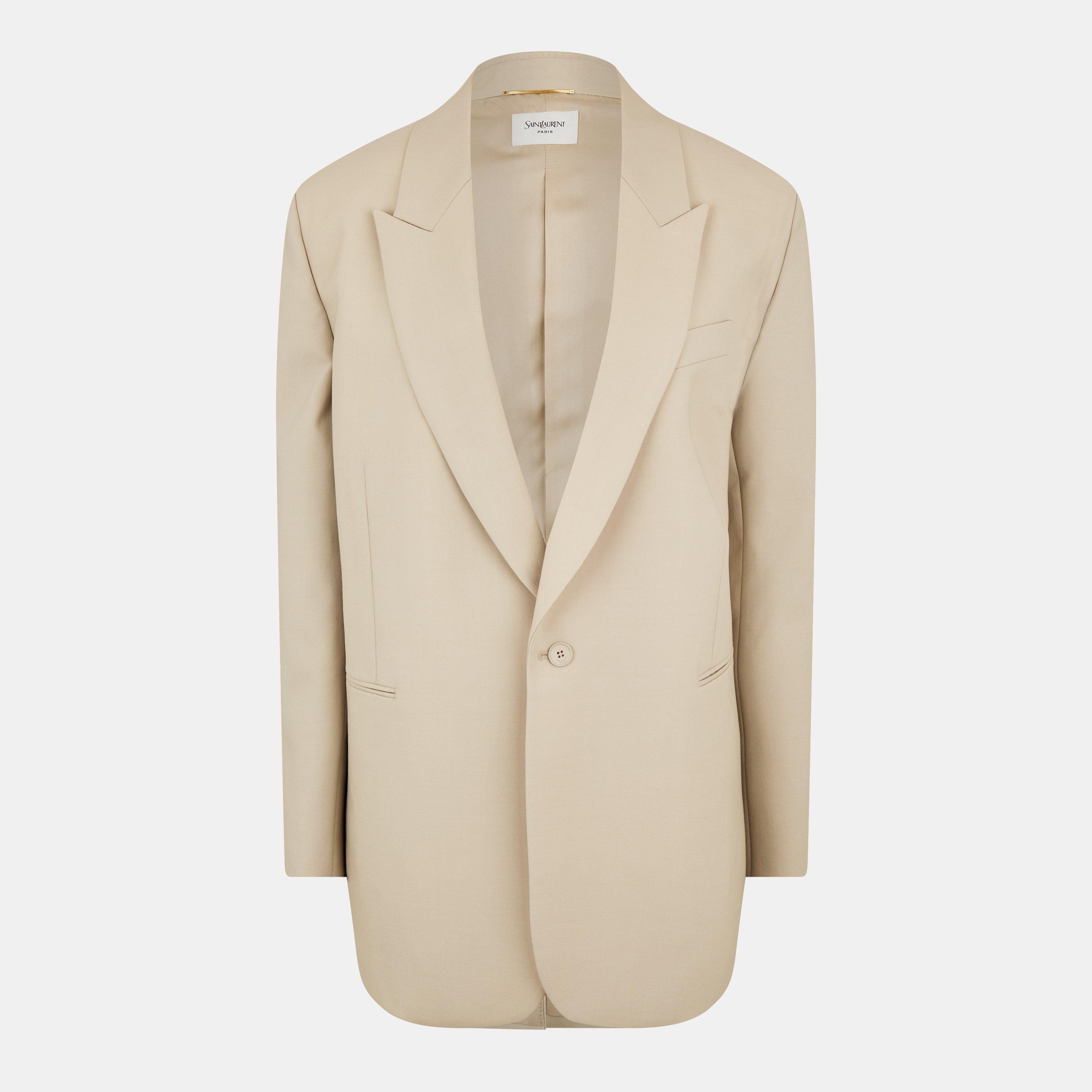 Beige - Saint Laurent - Blazer - 1