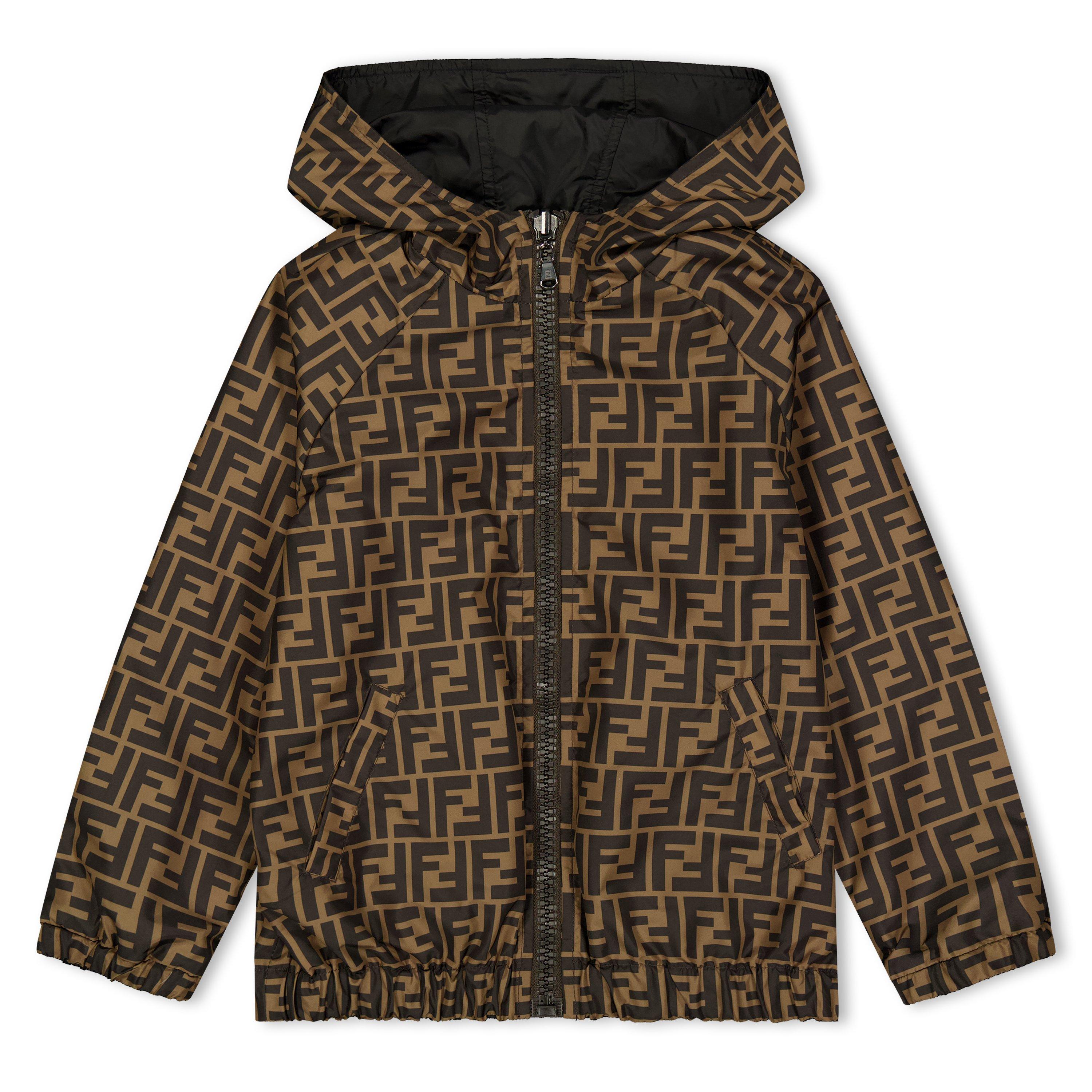 Black F0QA1 - Fendi - Fendi FF Windbreaker Jn63 - 1