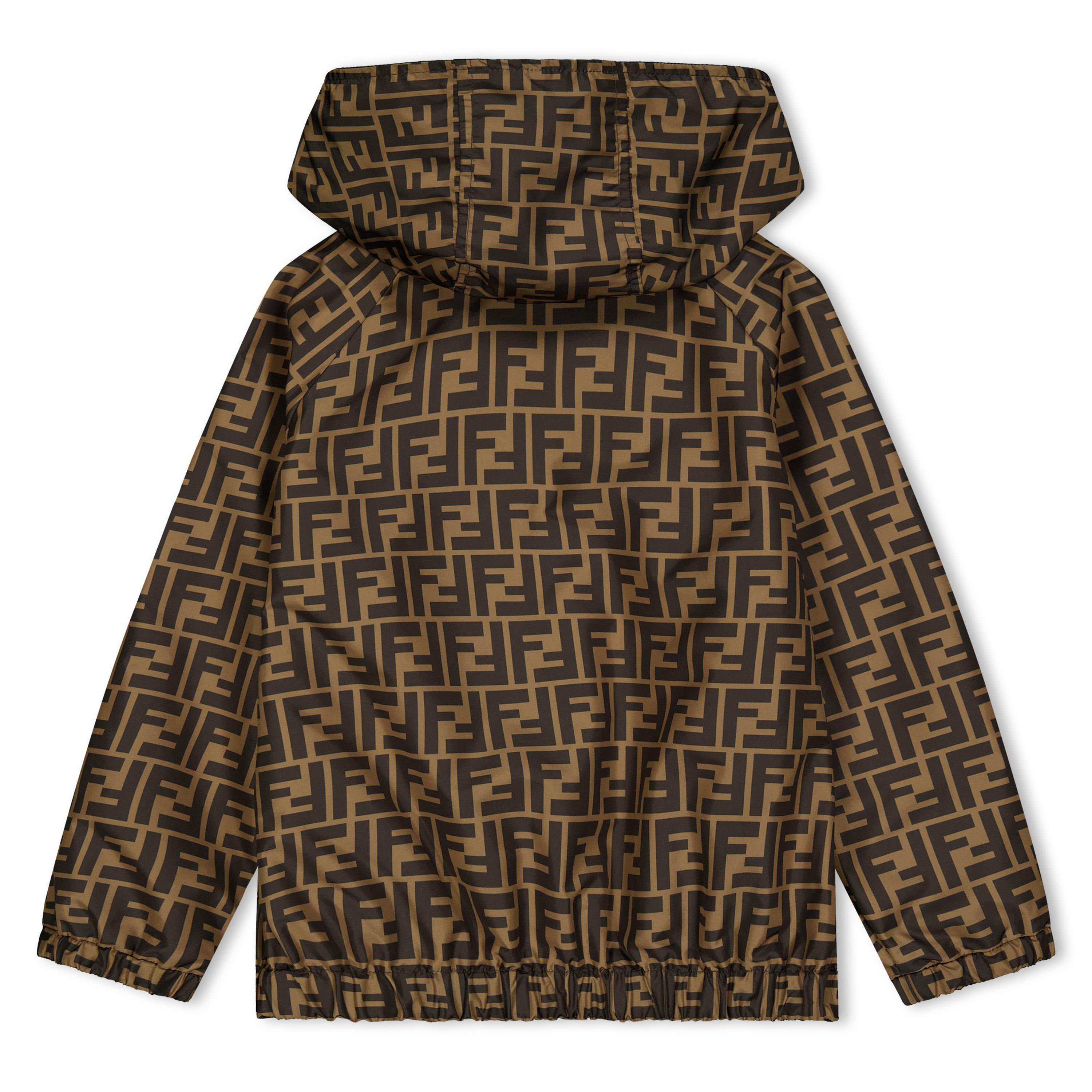Black F0QA1 - Fendi - Fendi FF Windbreaker Jn63 - 2