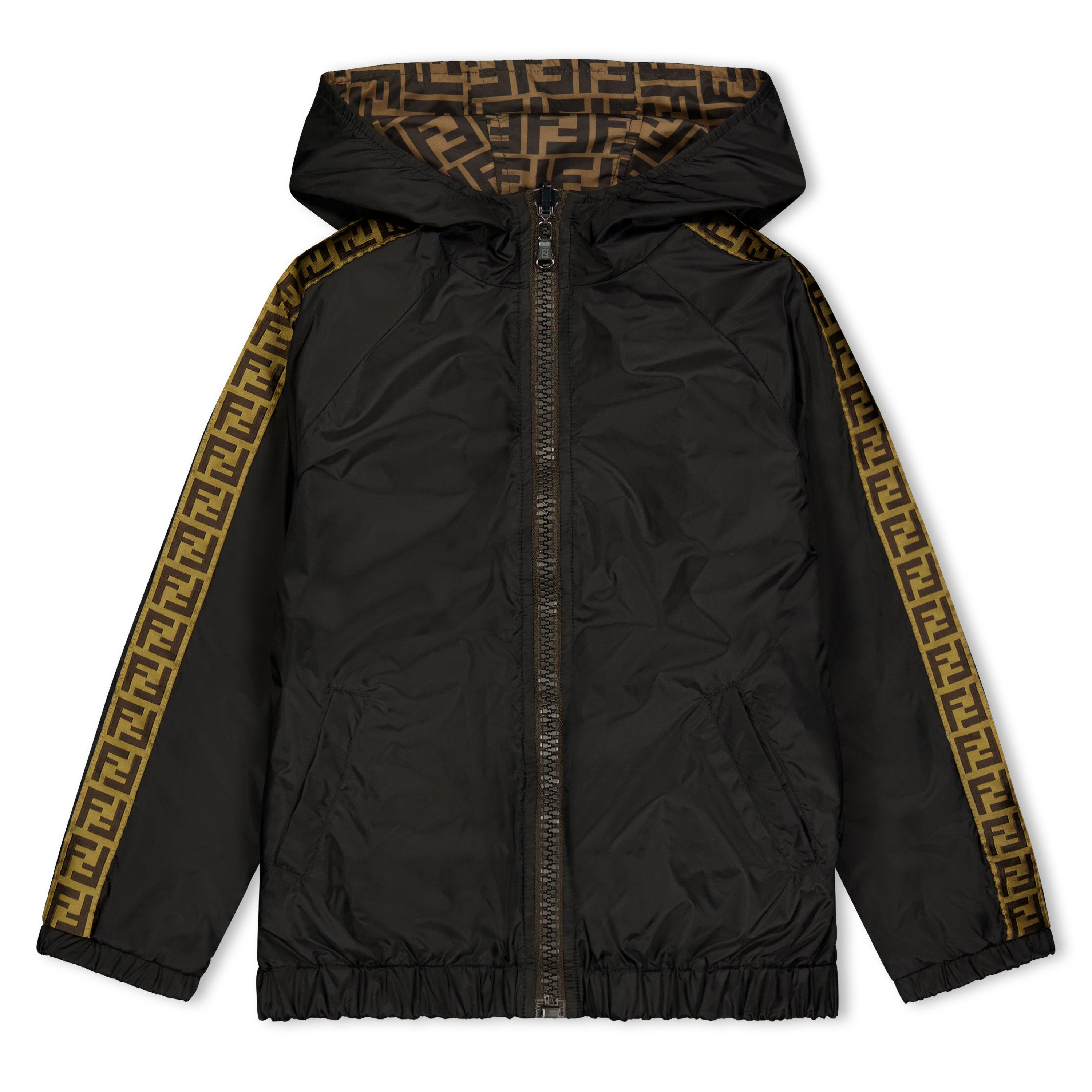 Black F0QA1 - Fendi - Fendi FF Windbreaker Jn63 - 3