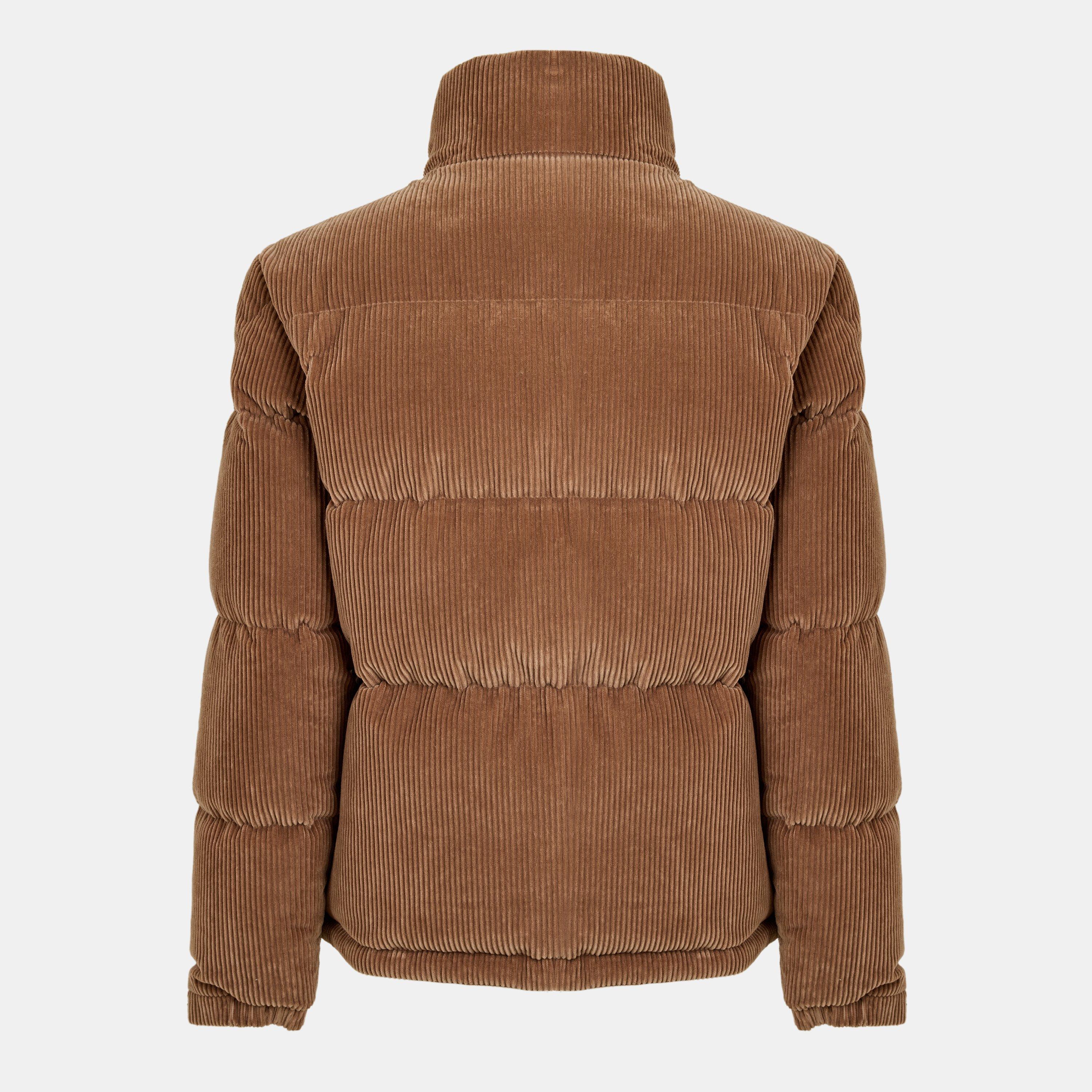 Brown 26I - Moncler - Men's Cord Textured Medium Puffer Jacket - 2