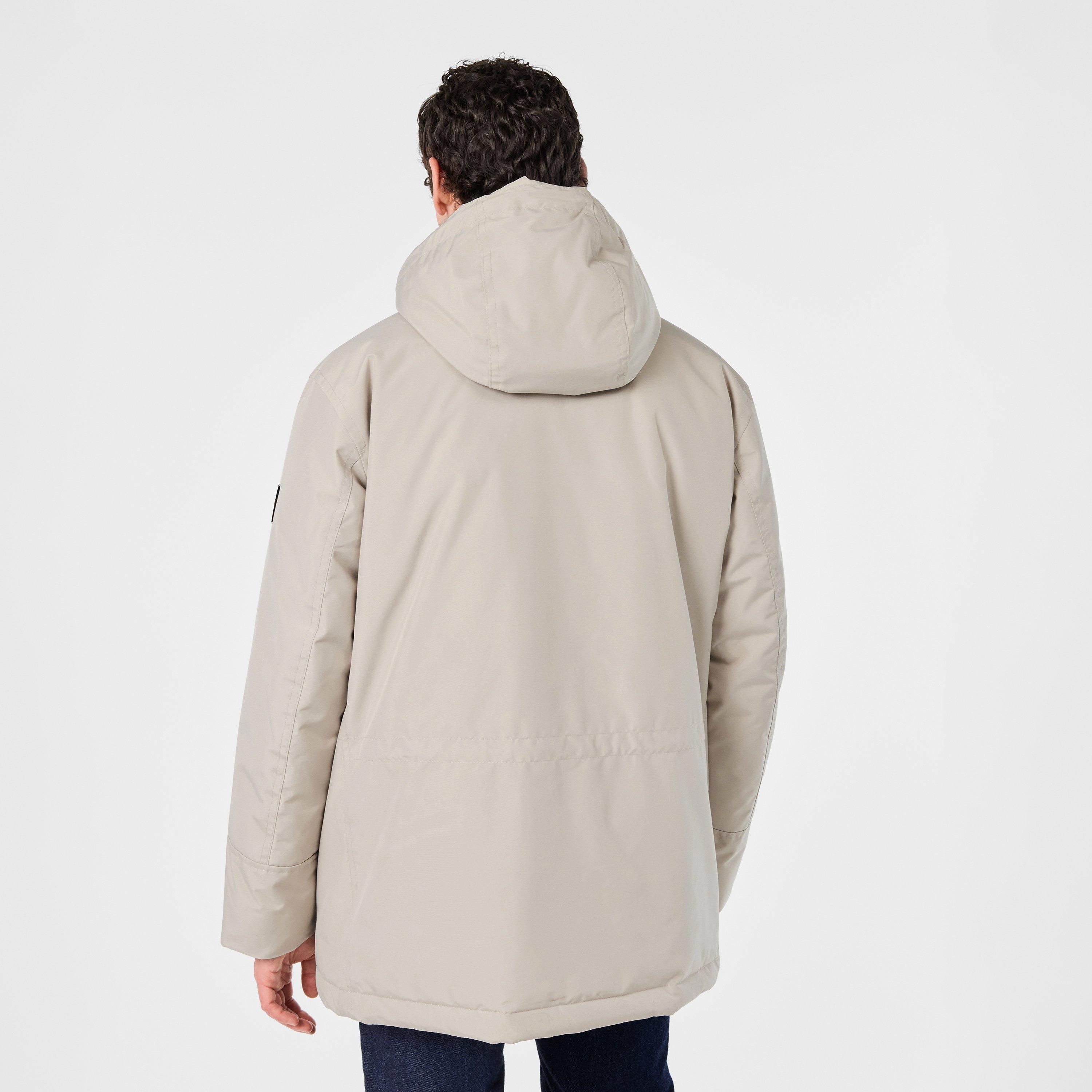 Light Beige 271 - Boss - Men's Osias Water Repellent Insulated Relaxed Fit Parka - 4