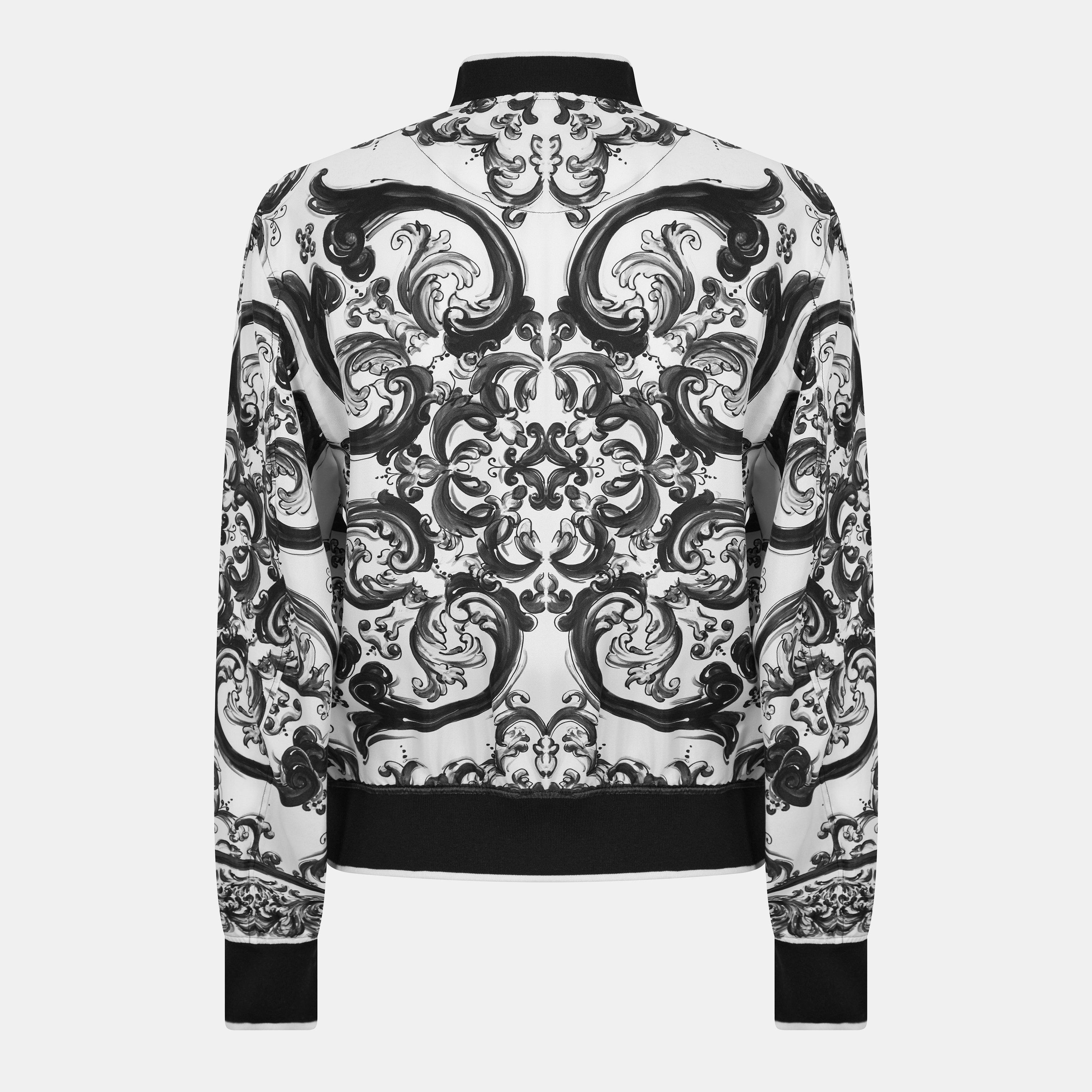 Maiolica - Dolce and Gabbana - Men's Bomber Jacket - 2
