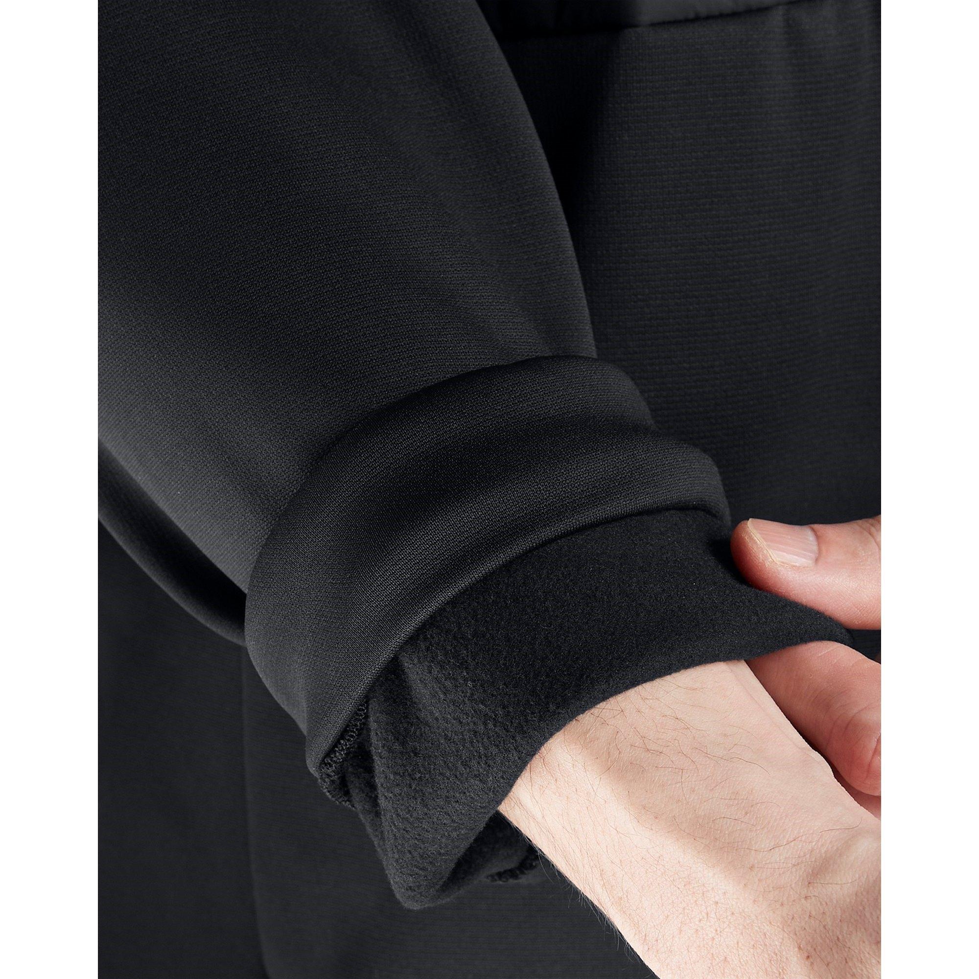 Preto - Under Armour - Performance Fleece Moisture-Wicking Training Jacket - 6