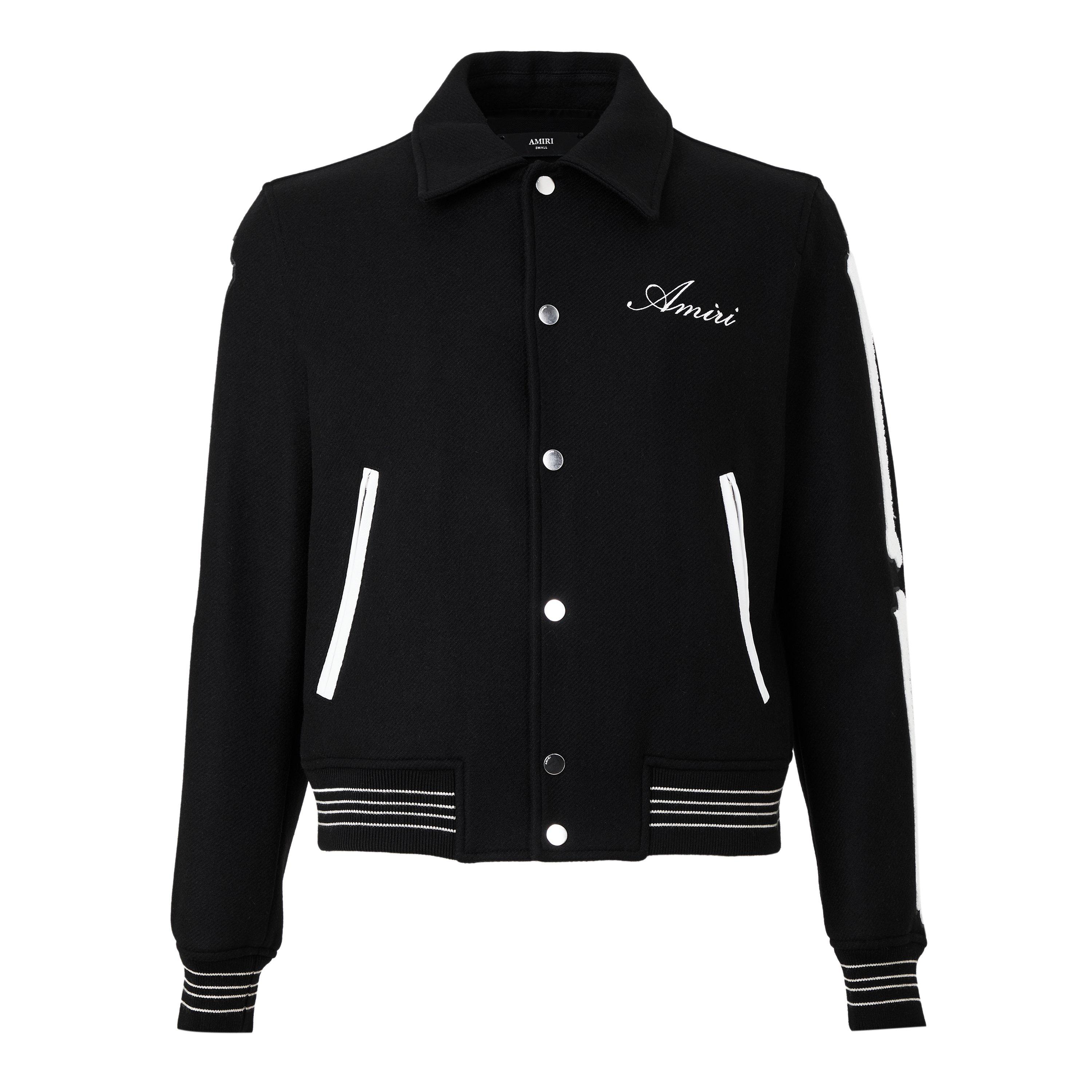 Black - Amiri - Amiri Bones Varsity Sn00 - 1