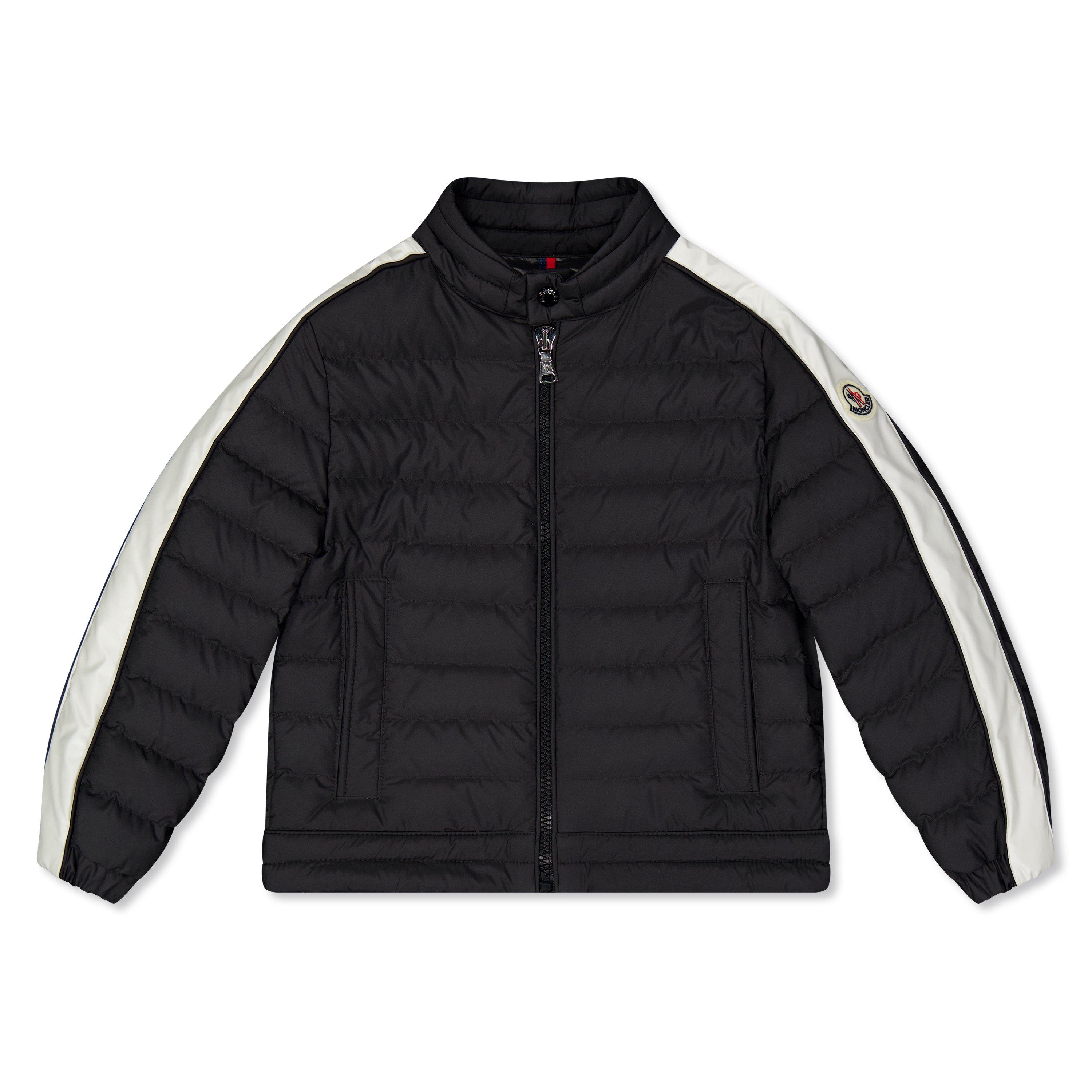 Black 999 - Moncler - Kids' Jacobus Long Sleeve Short Puffer Jacket - 1