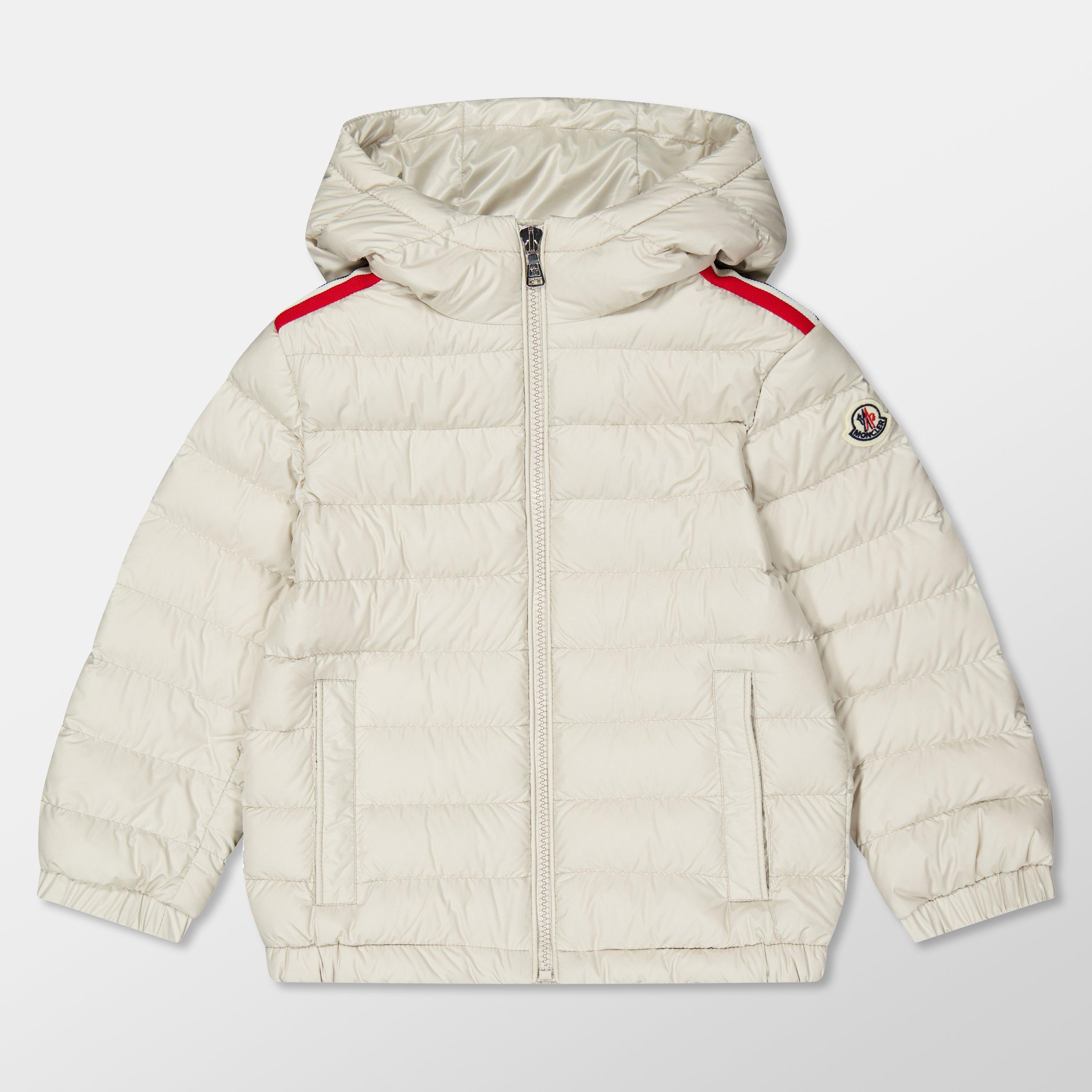 Beige 215 - Moncler - Kids' Donvar Down Hooded Short Puffer Jacket - 1