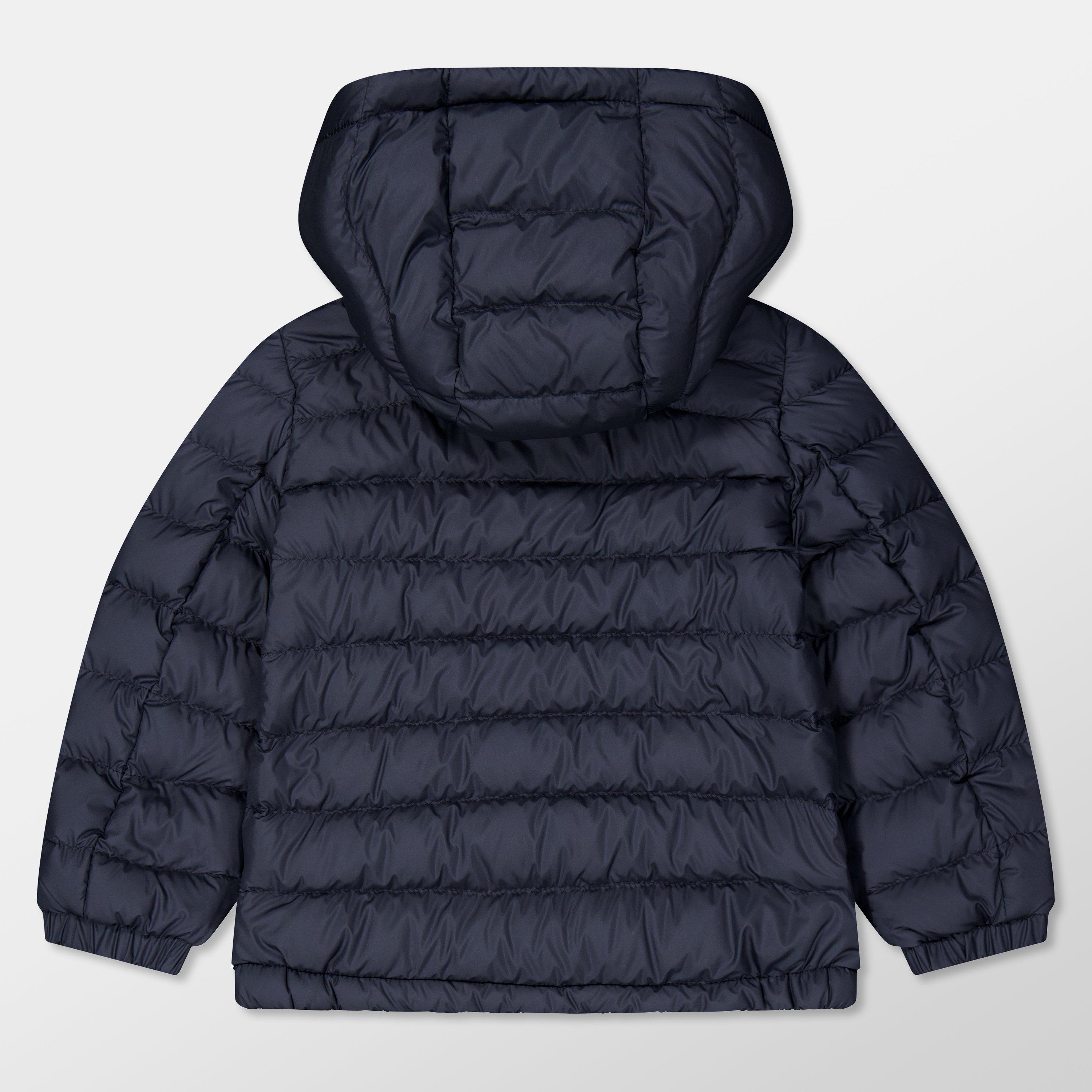 Navy 77G - Moncler - Kids' Donvar Down Hooded Short Puffer Jacket - 2