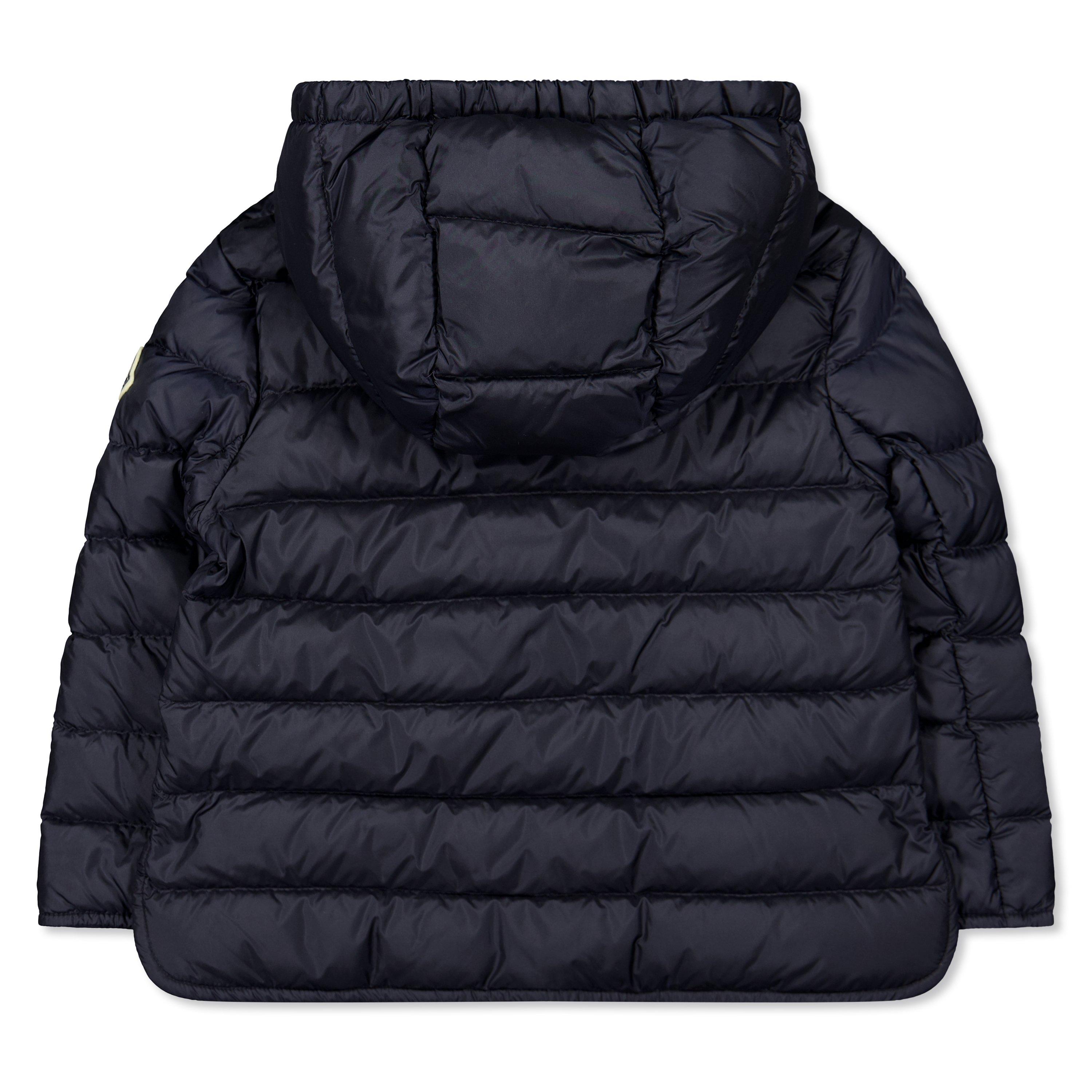 Navy 778 - Moncler - Kids' Argenno Down-Filled Long Sleeve Short Puffer Jacket - 2