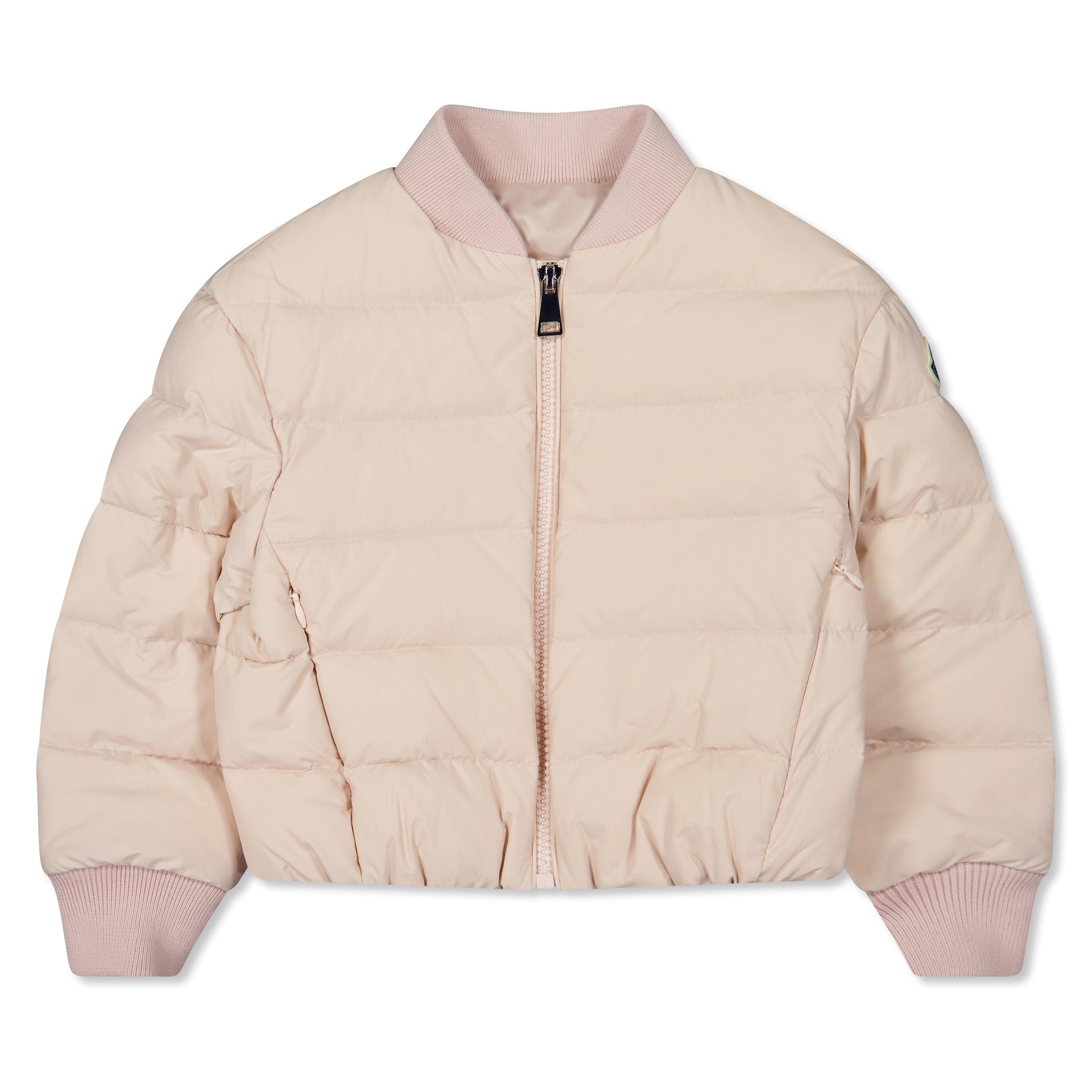 Pink 50X - Moncler - Kids' Pailly Down Long Sleeve Short Puffer Jacket - 1