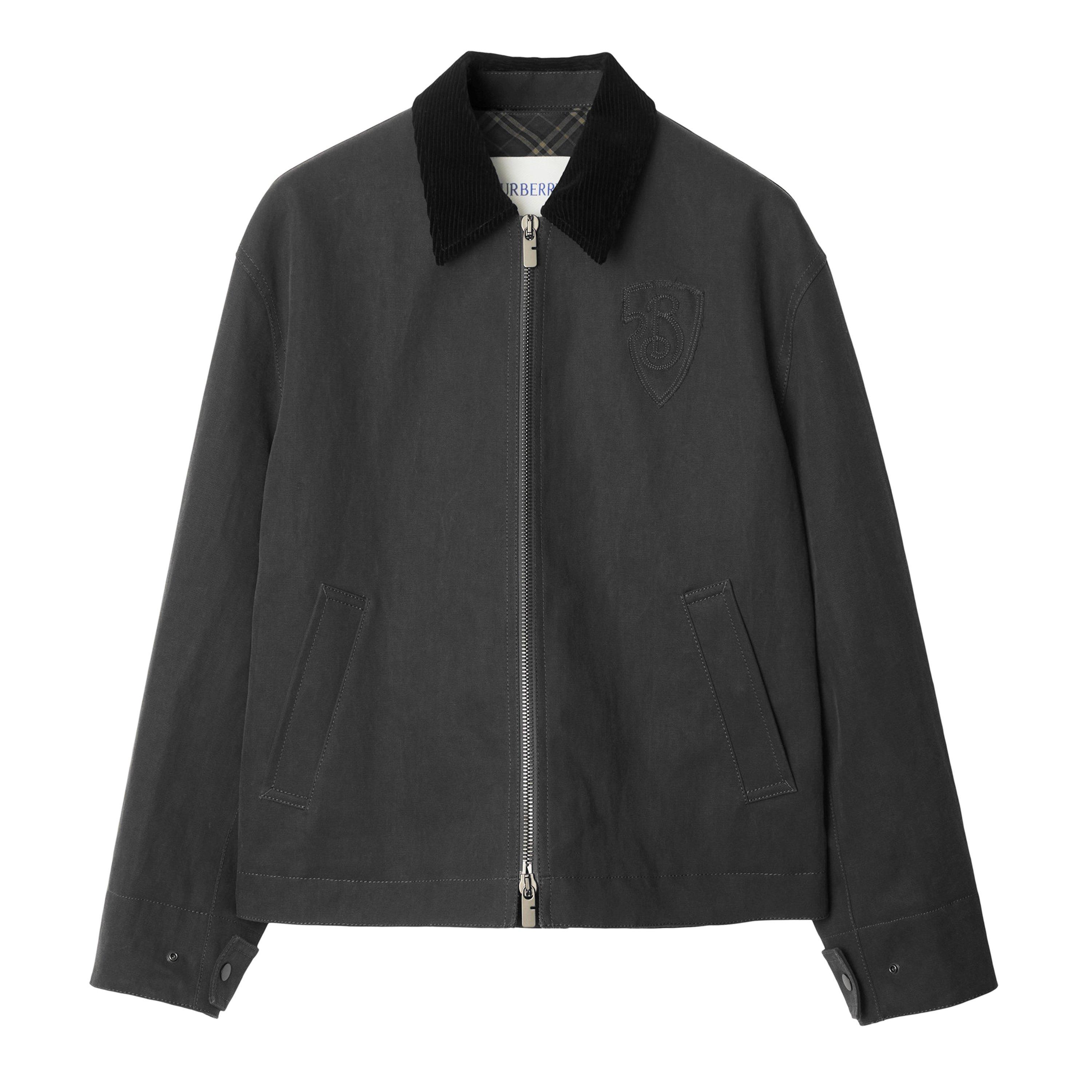 Black - Burberry - Cotton Jacket - 5
