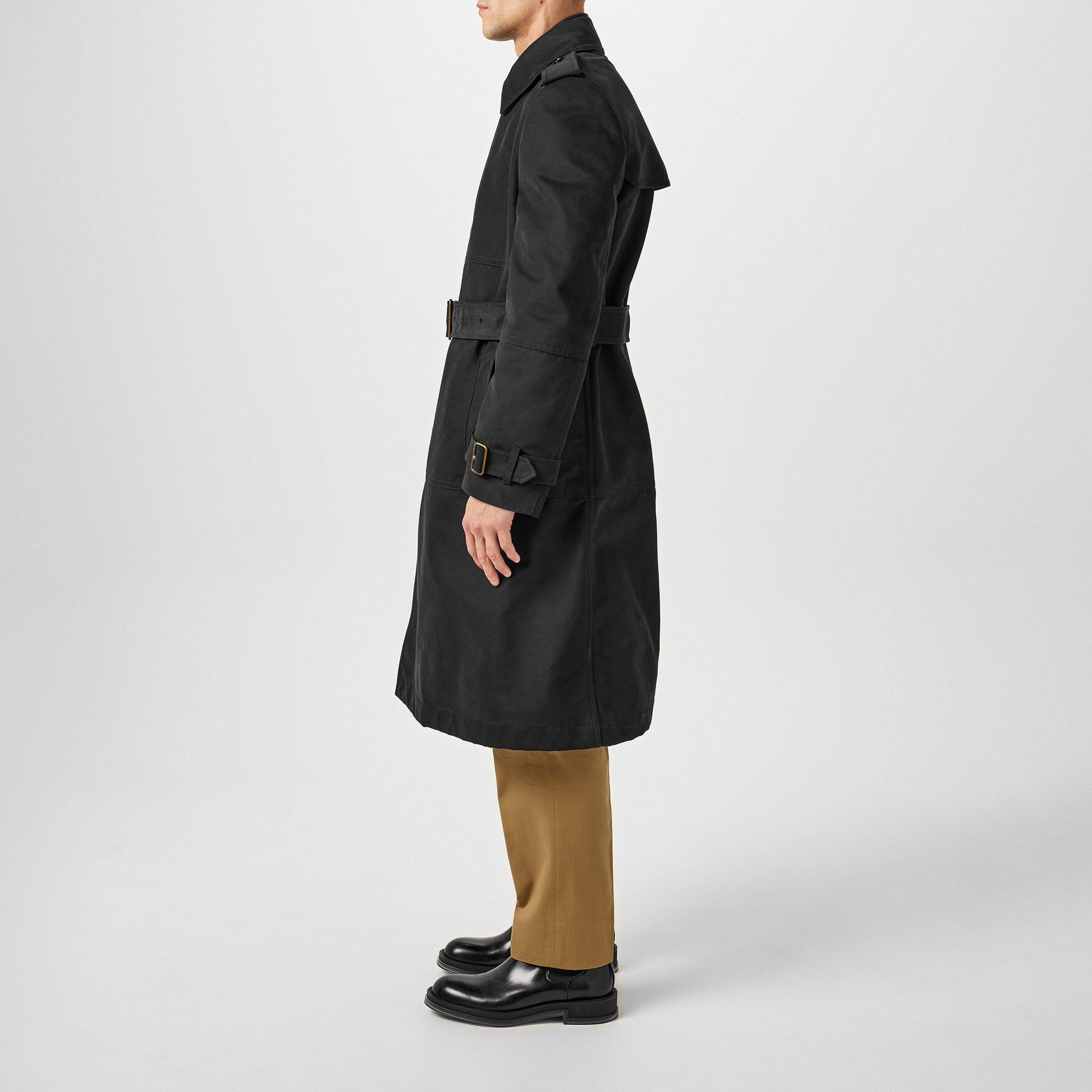 Black - Burberry - Long Trench Coat - 2