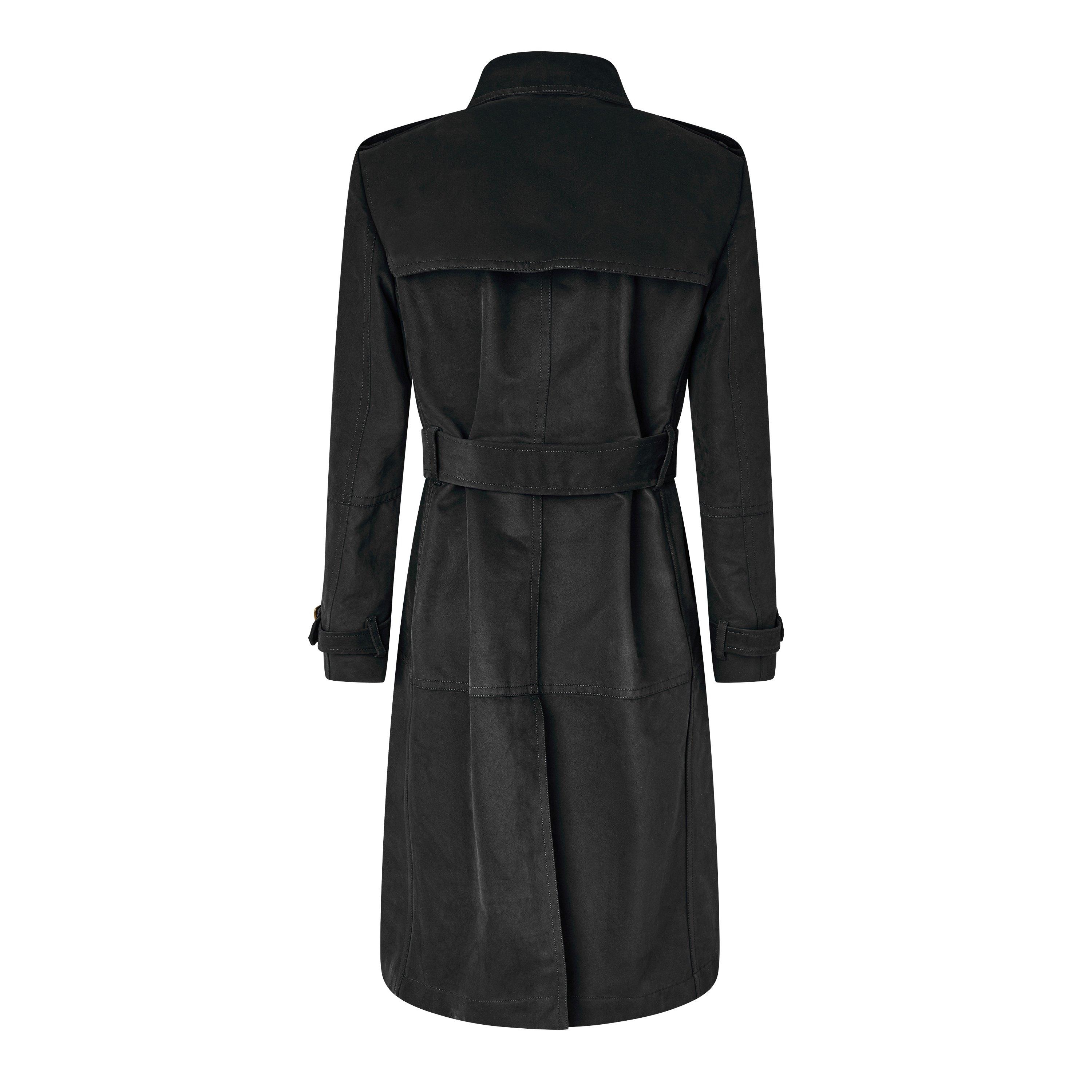 Black - Burberry - Long Trench Coat - 6