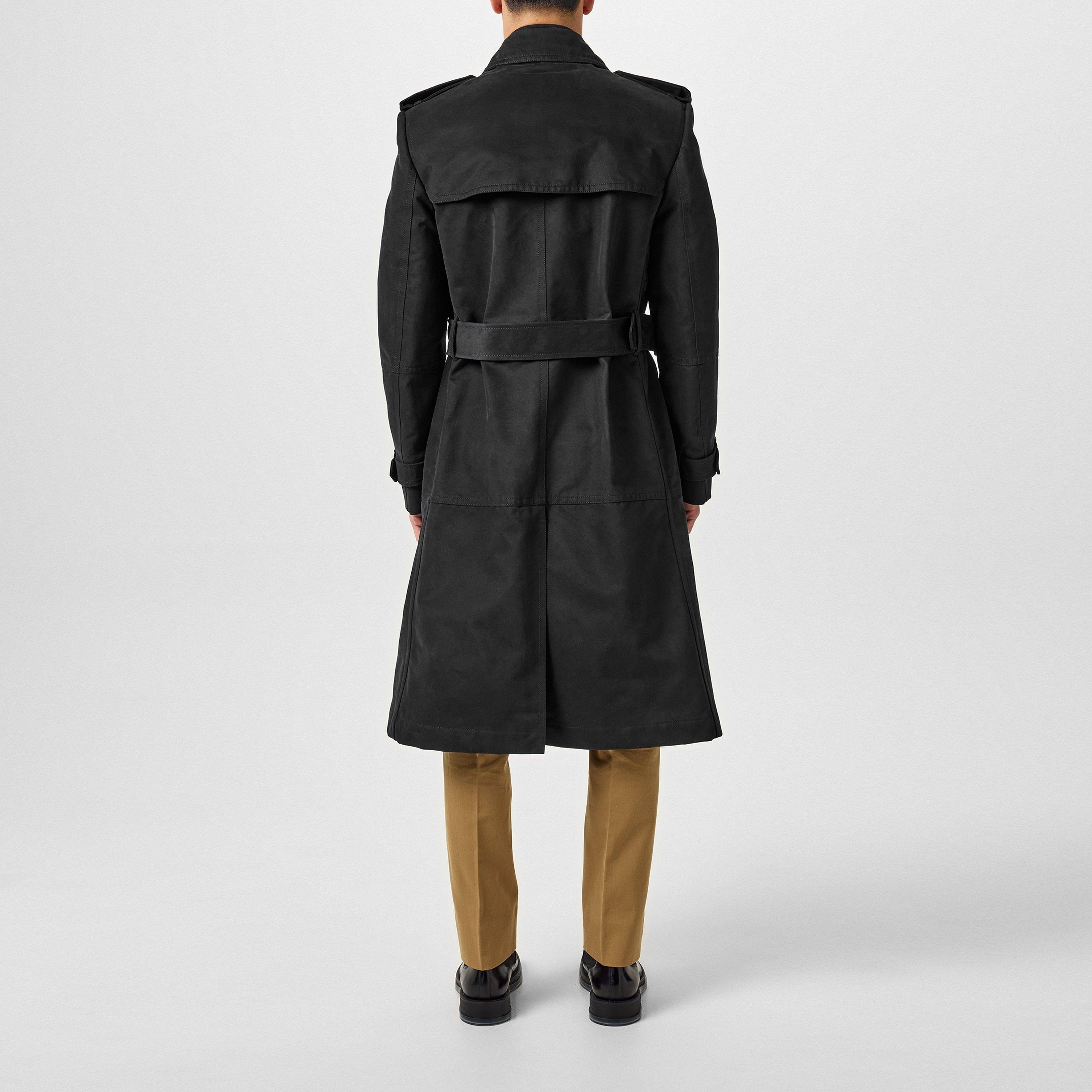 Black - Burberry - Long Trench Coat - 3