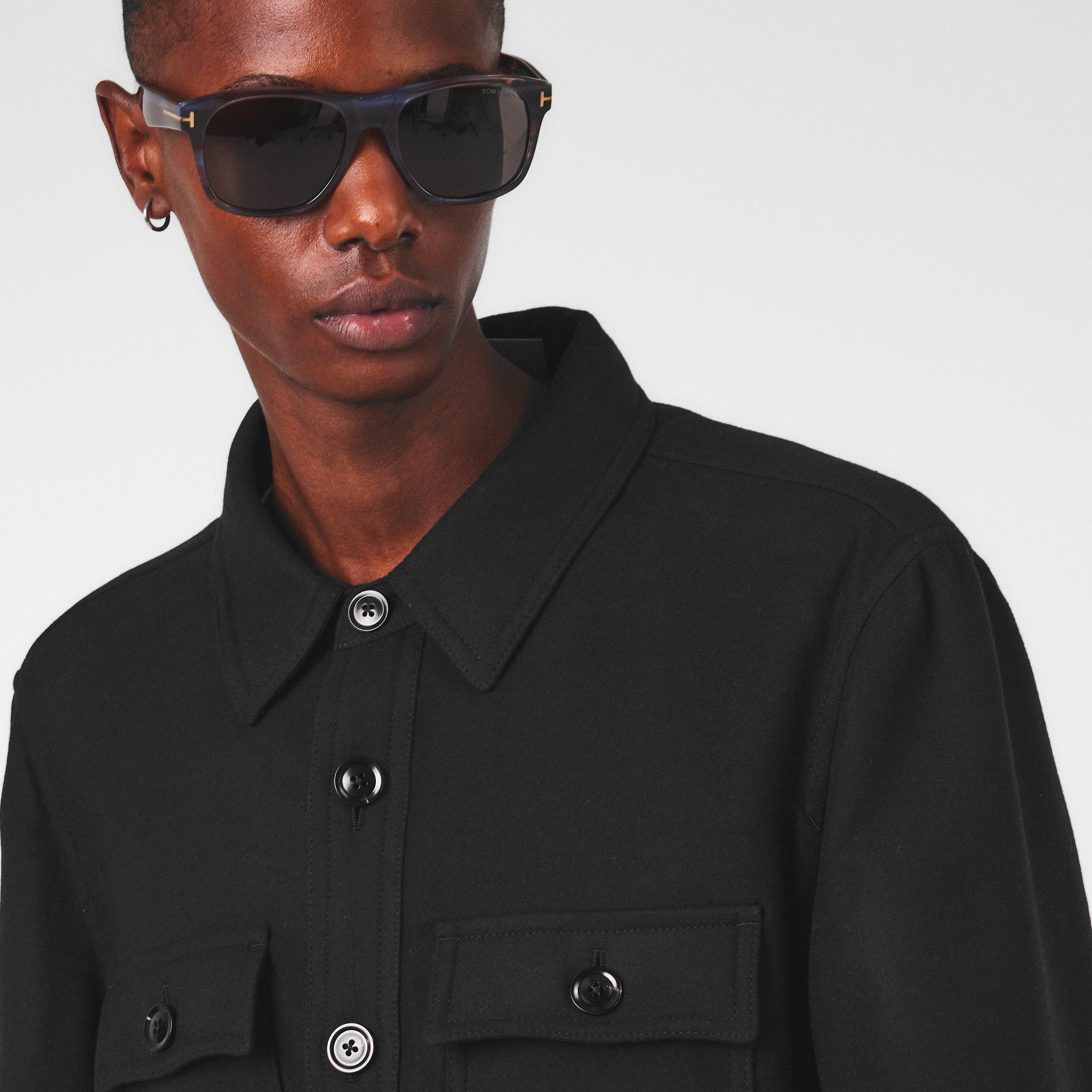 Black - Tom Ford - Men's  Overshirt - 5