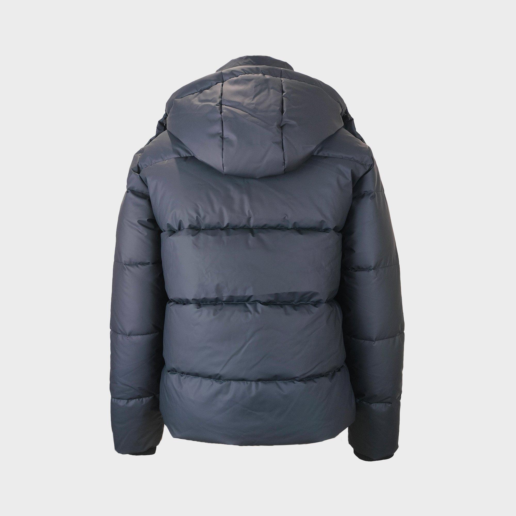 Nero - Jack Wills - Appledore Water and Wind Resistant Hooded Short Puffer Jacket - 2