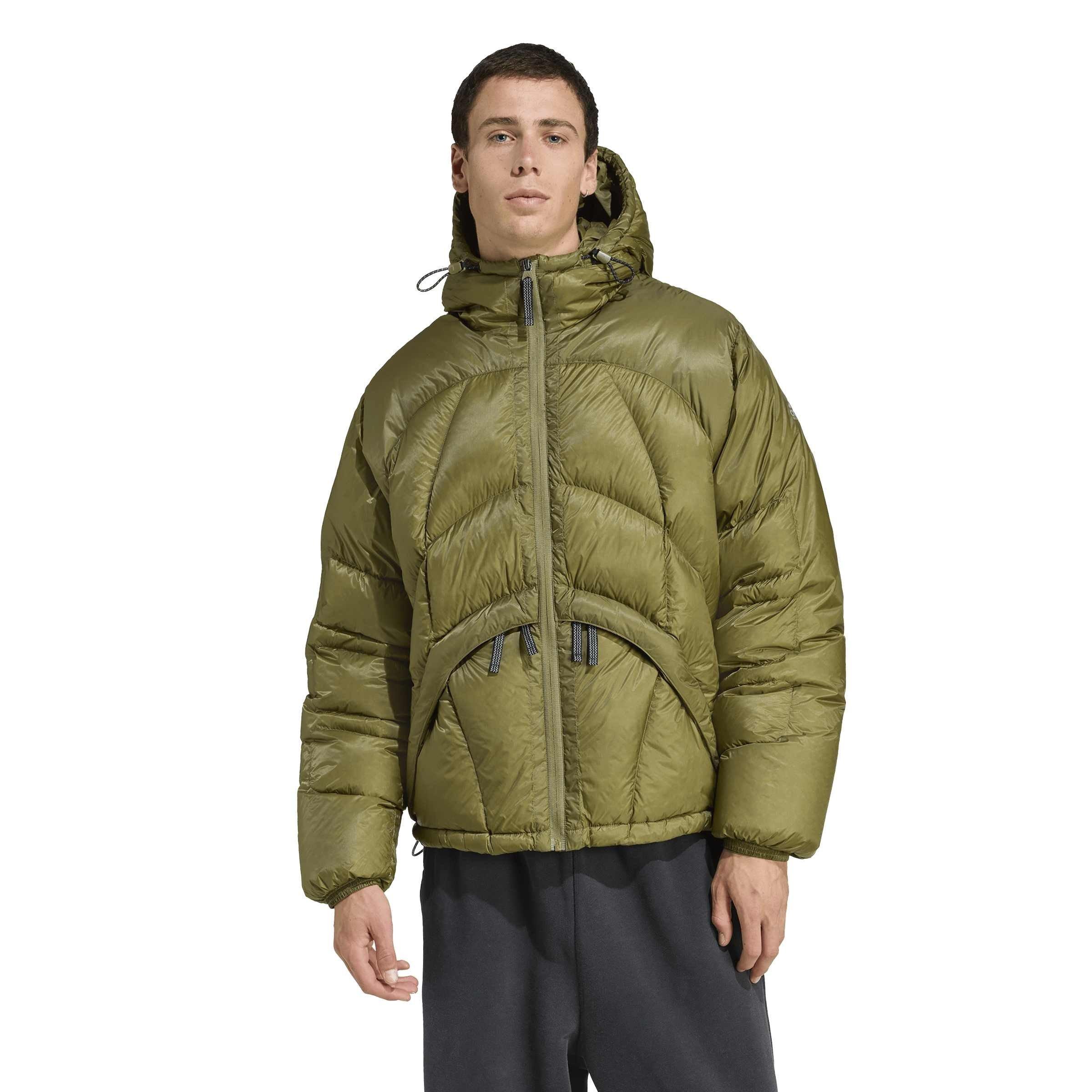 Focoli - adidas - Men's EQT Full-Zip Hooded Short Puffer Jacket - 2