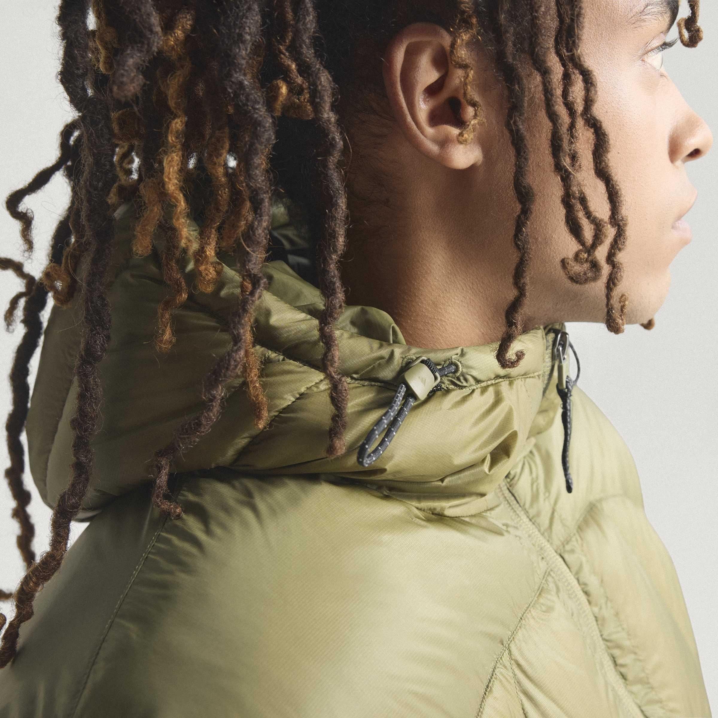 Focoli - adidas - Men's EQT Full-Zip Hooded Short Puffer Jacket - 13