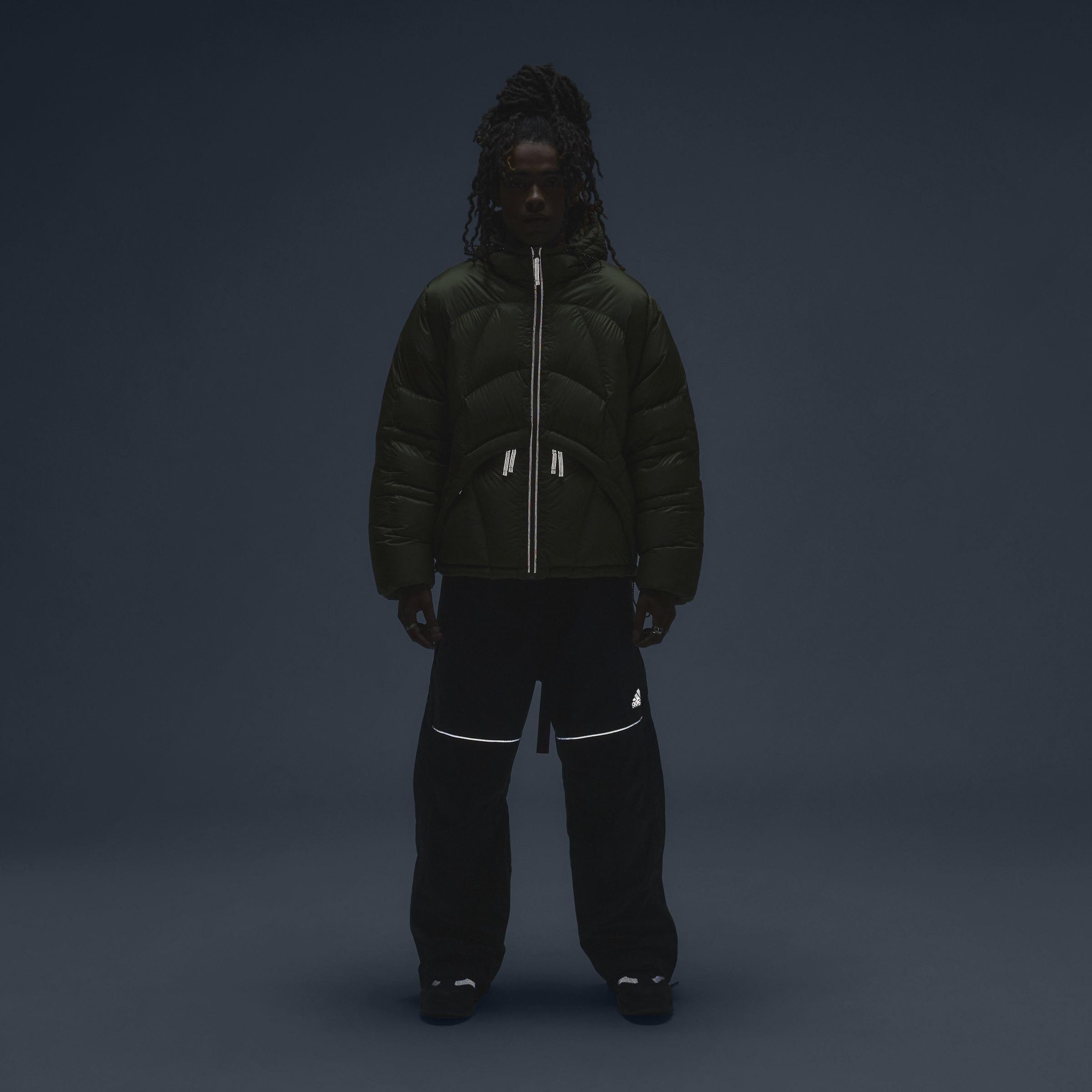 Focoli - adidas - Men's EQT Full-Zip Hooded Short Puffer Jacket - 15