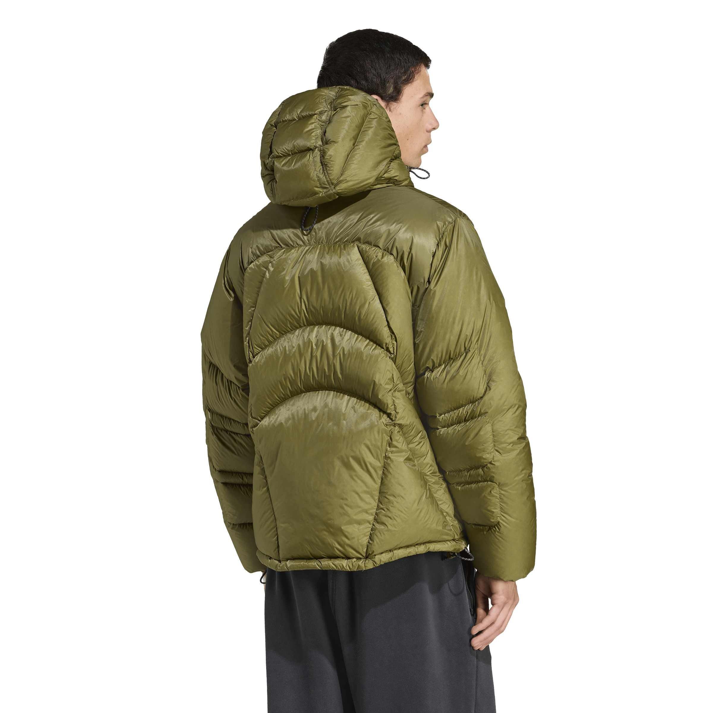 Focoli - adidas - Men's EQT Full-Zip Hooded Short Puffer Jacket - 3