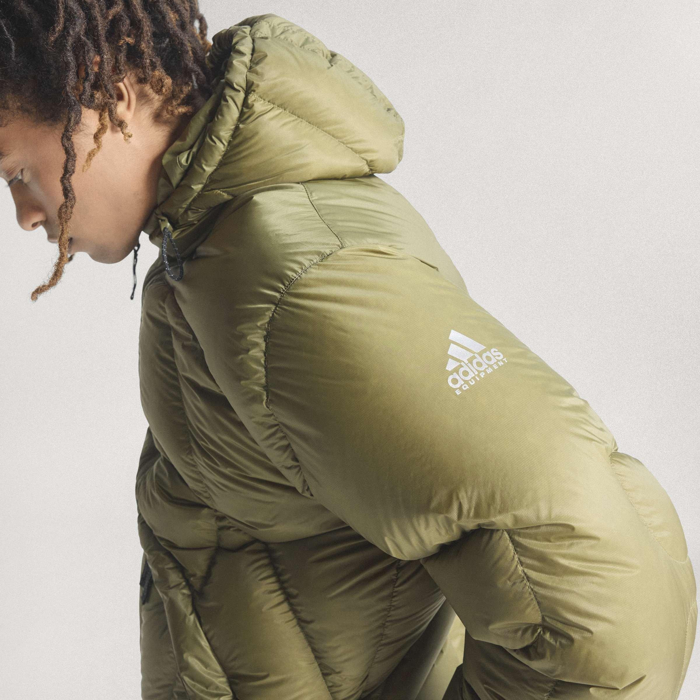 Focoli - adidas - Men's EQT Full-Zip Hooded Short Puffer Jacket - 10