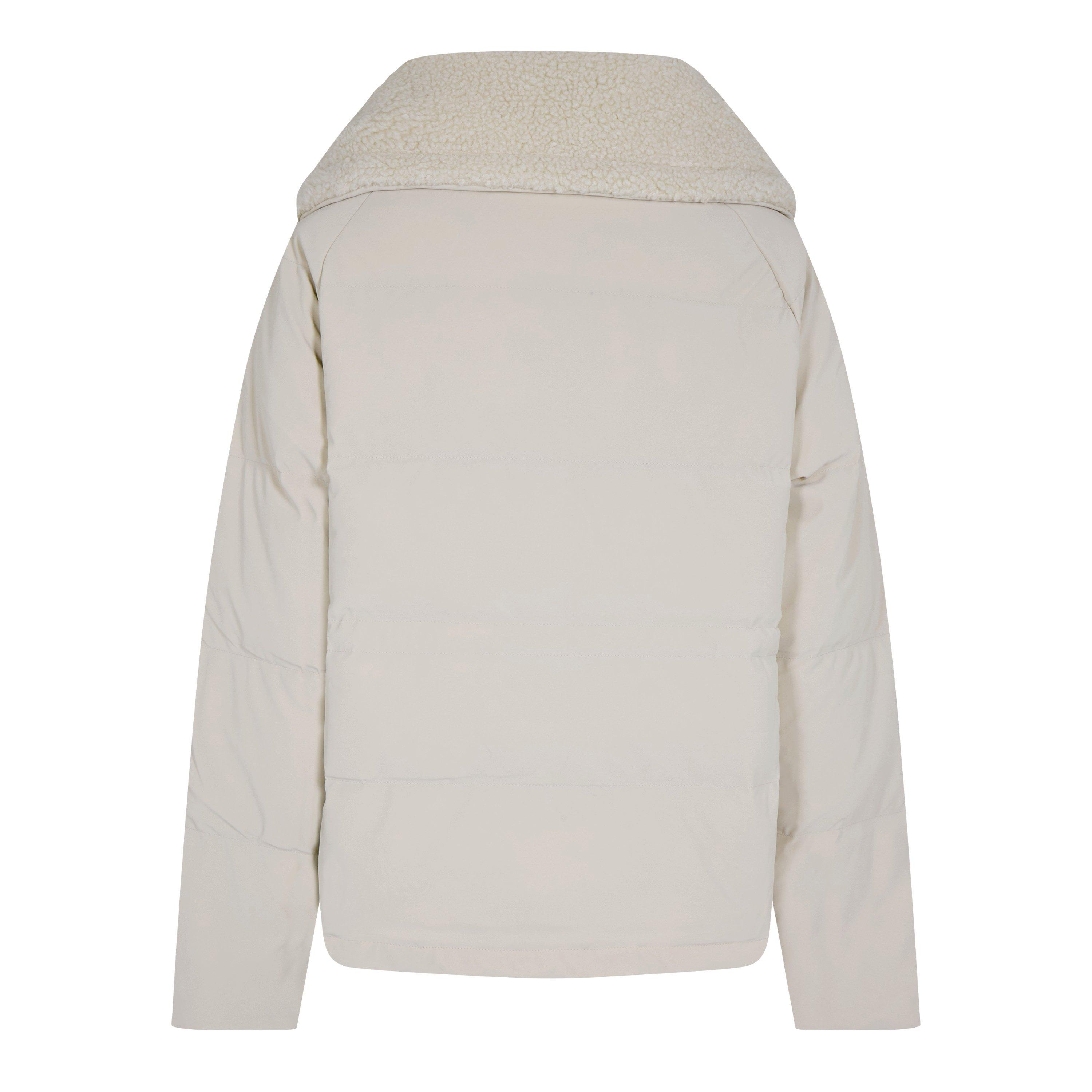 fog - Varley - Women's Roseville Duck Down Long Sleeve Down Jacket - 2