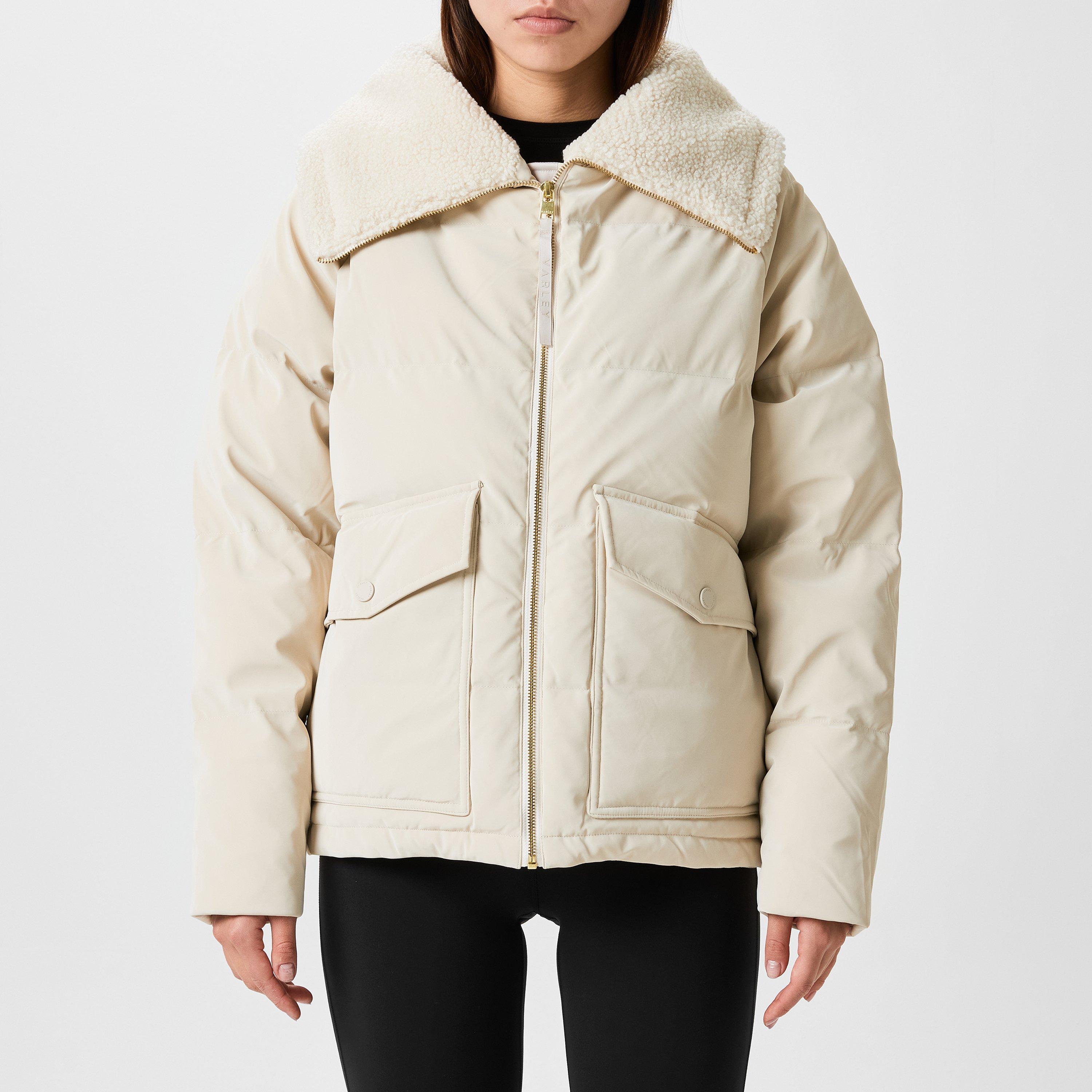 fog - Varley - Women's Roseville Duck Down Long Sleeve Down Jacket - 3