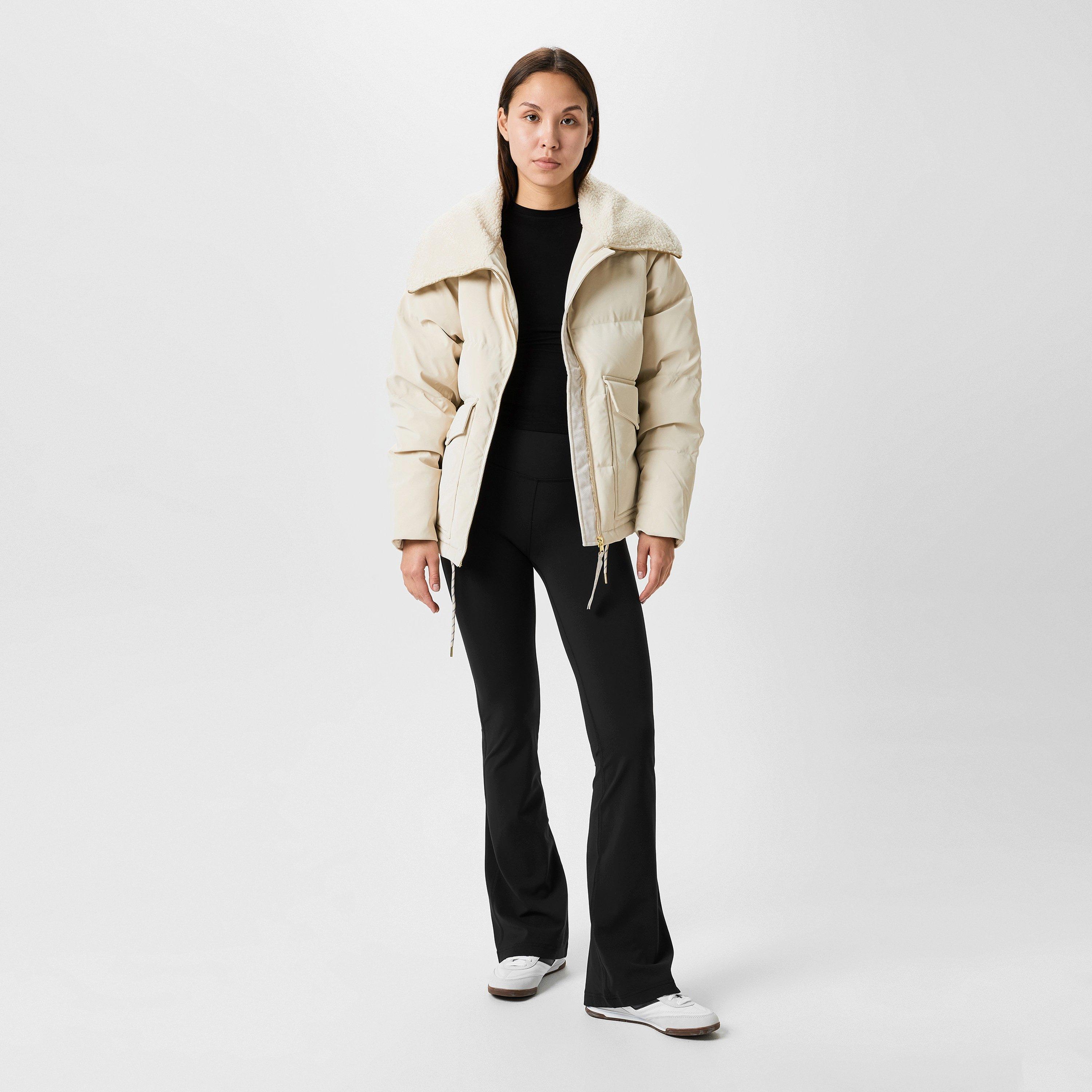 fog - Varley - Women's Roseville Duck Down Long Sleeve Down Jacket - 6