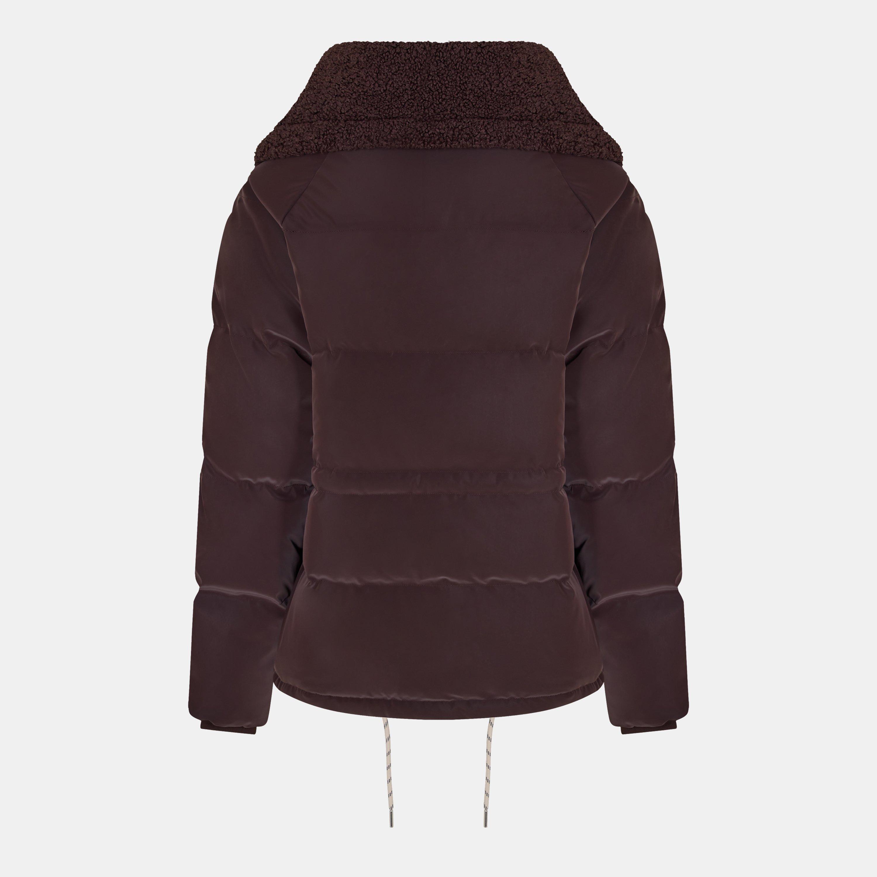 Coffee Bean - Varley - Women's Roseville Duck Down Long Sleeve Down Jacket - 2