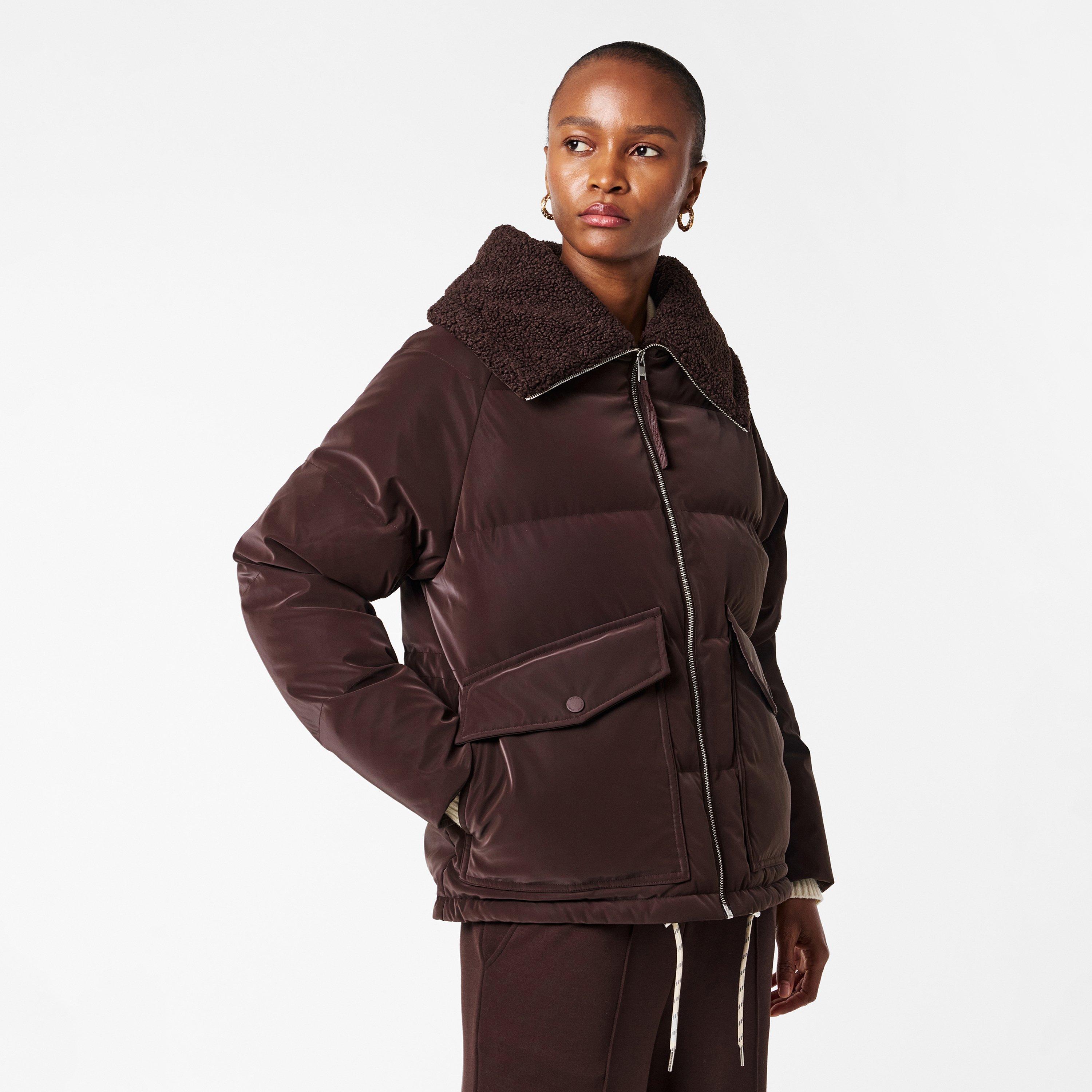 Coffee Bean - Varley - Women's Roseville Duck Down Long Sleeve Down Jacket - 3