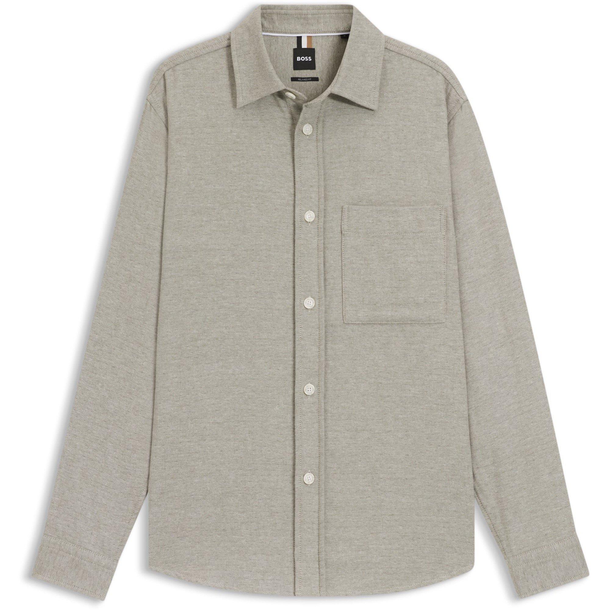 Open Brown 245 - Boss - Men's HBB Owen Black Overshirt - 1