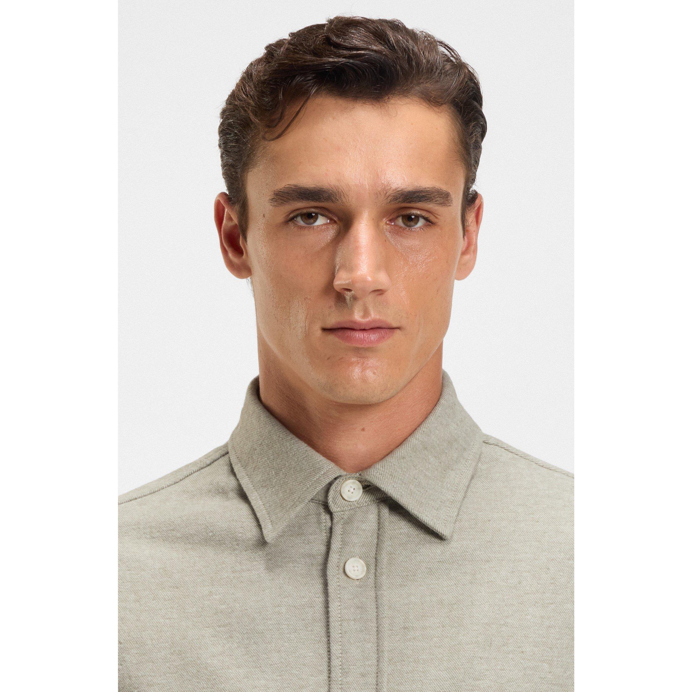 Open Brown 245 - Boss - Men's HBB Owen  Black Overshirt - 4