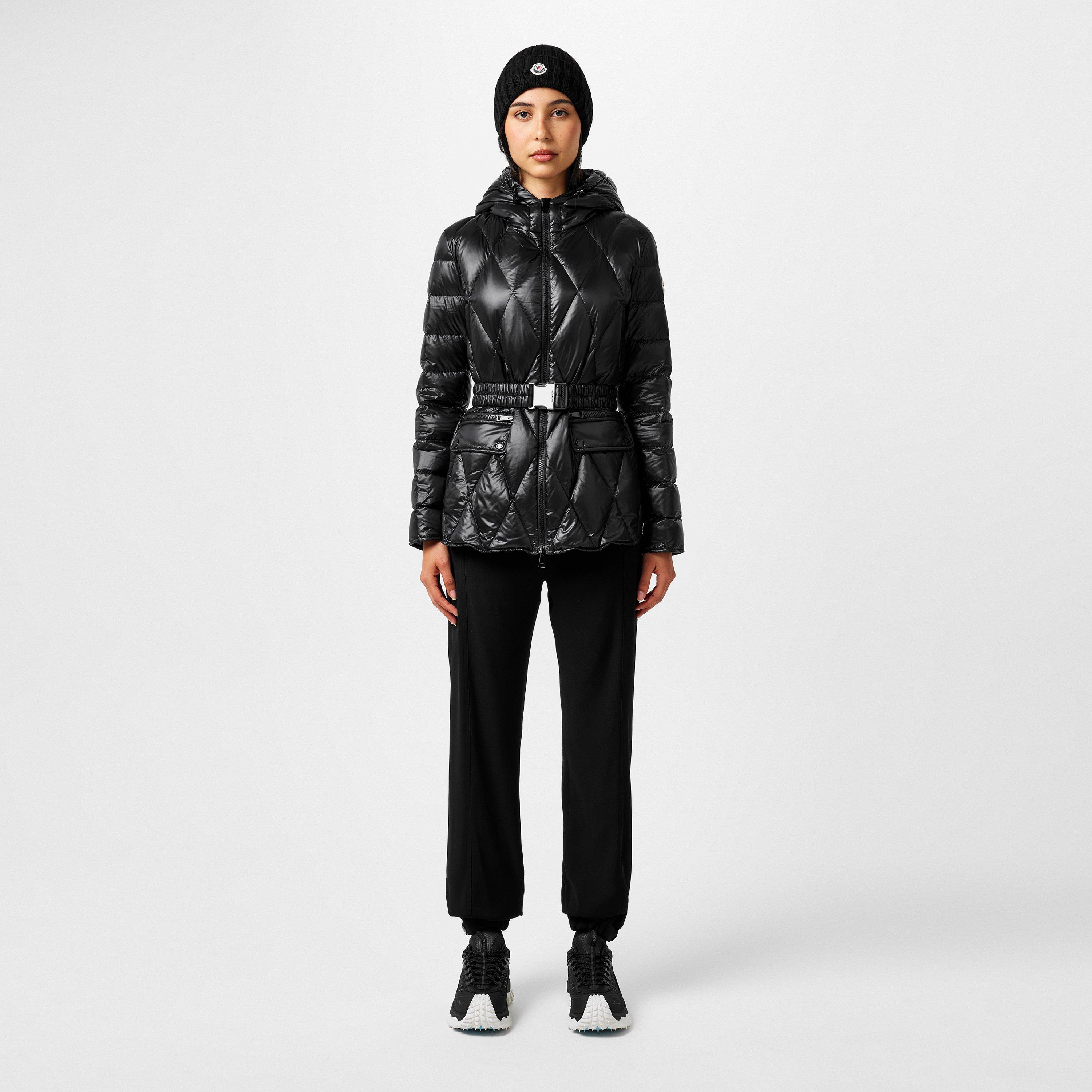 Black 999 - Moncler - Women's Serignan Water and Wind Resistant Goose Down Hooded Short Puffer Jacket - 6
