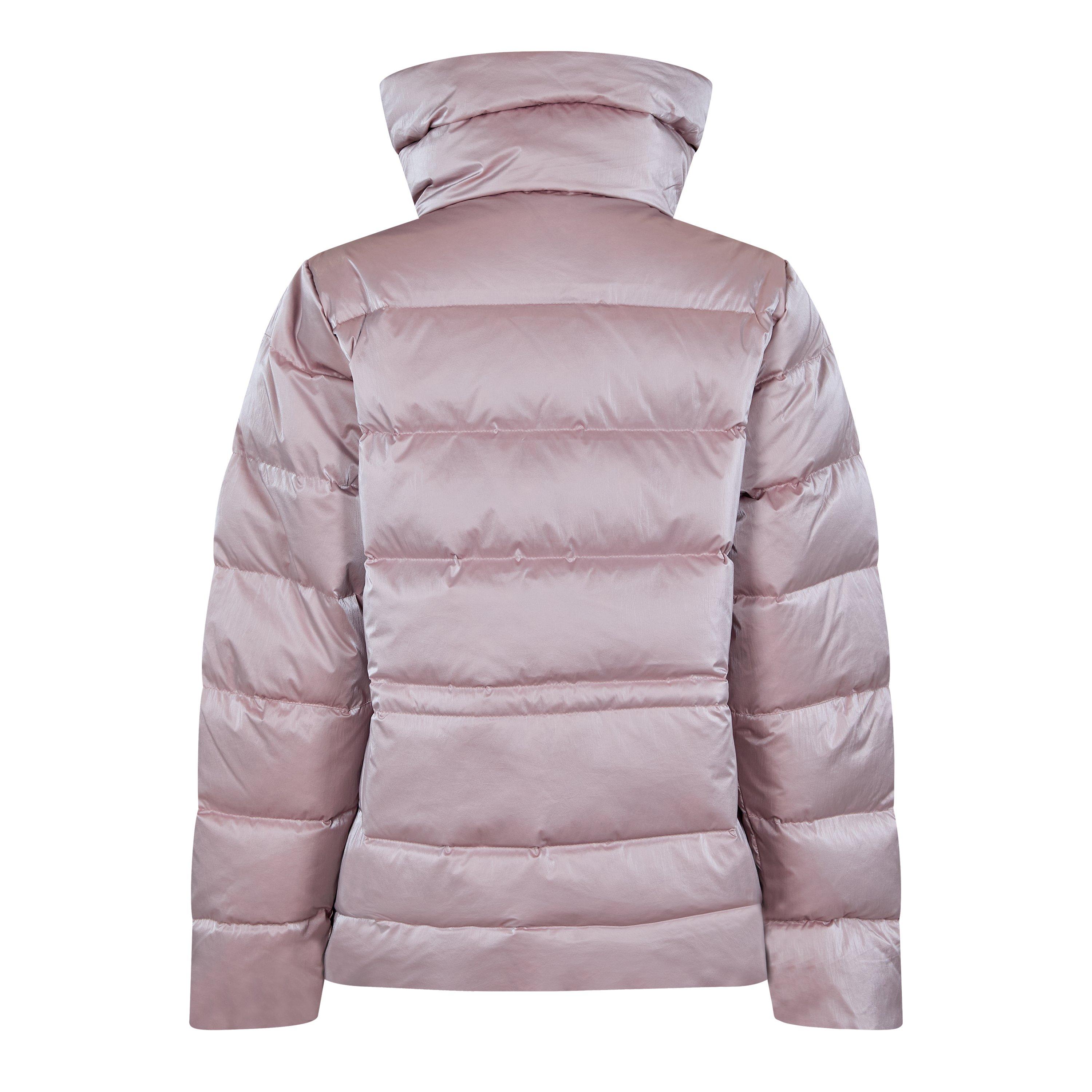 ash rose - Varley - Women's Alena Duck Down Long Sleeve Short Down Jacket - 7