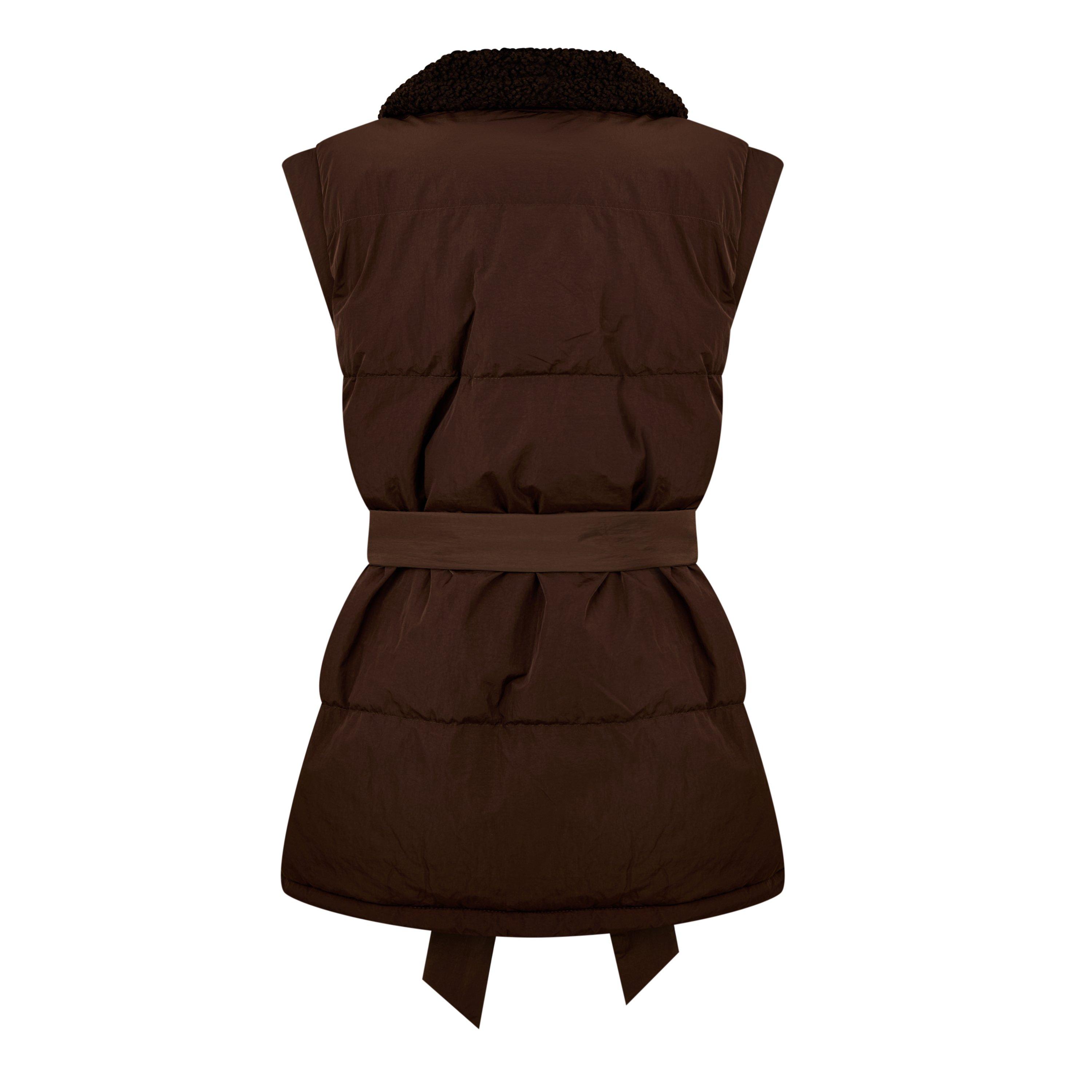 coffee bean - Varley - Women's Lanville Reversible Sleeveless Gilet - 6