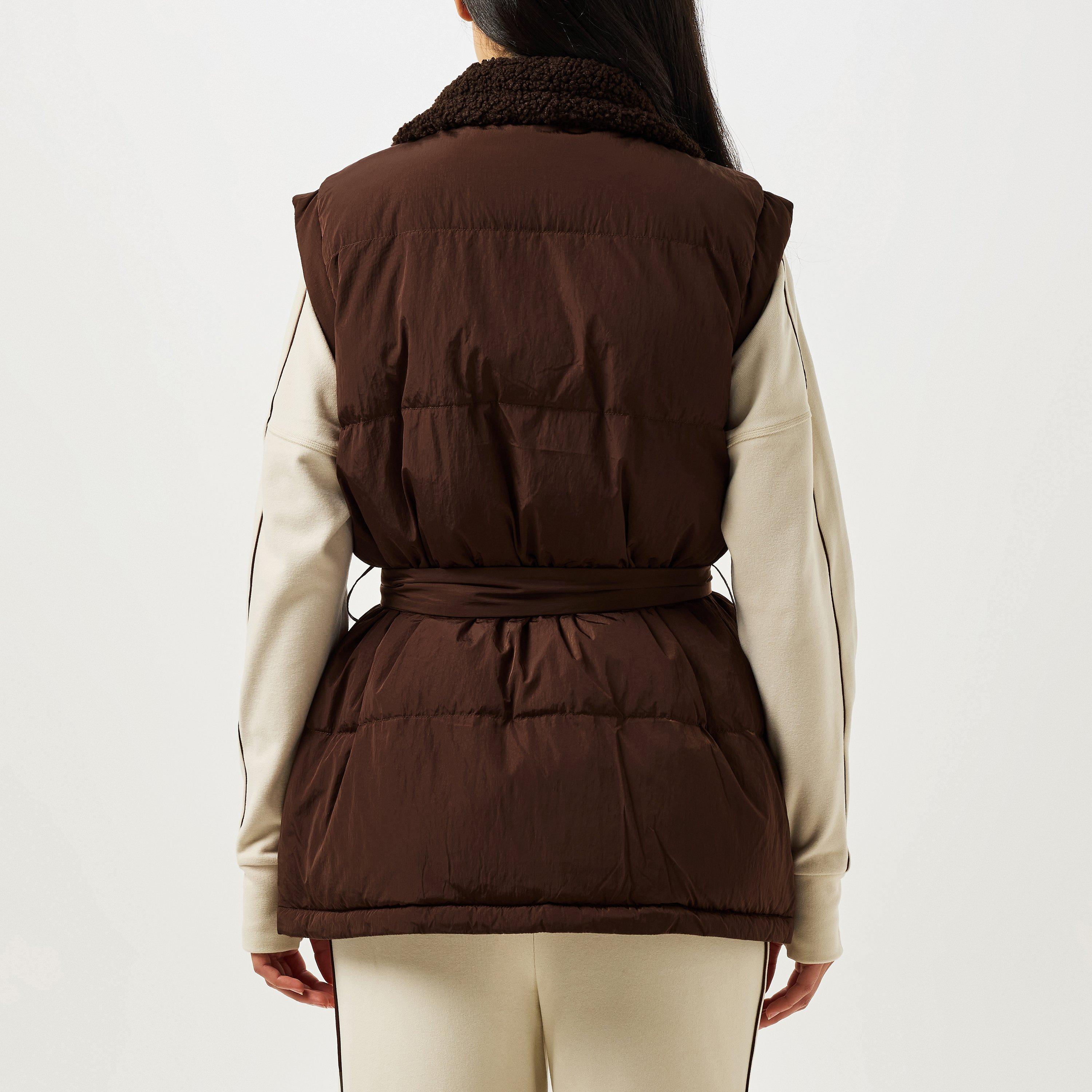 coffee bean - Varley - Women's Lanville Reversible Sleeveless Gilet - 3