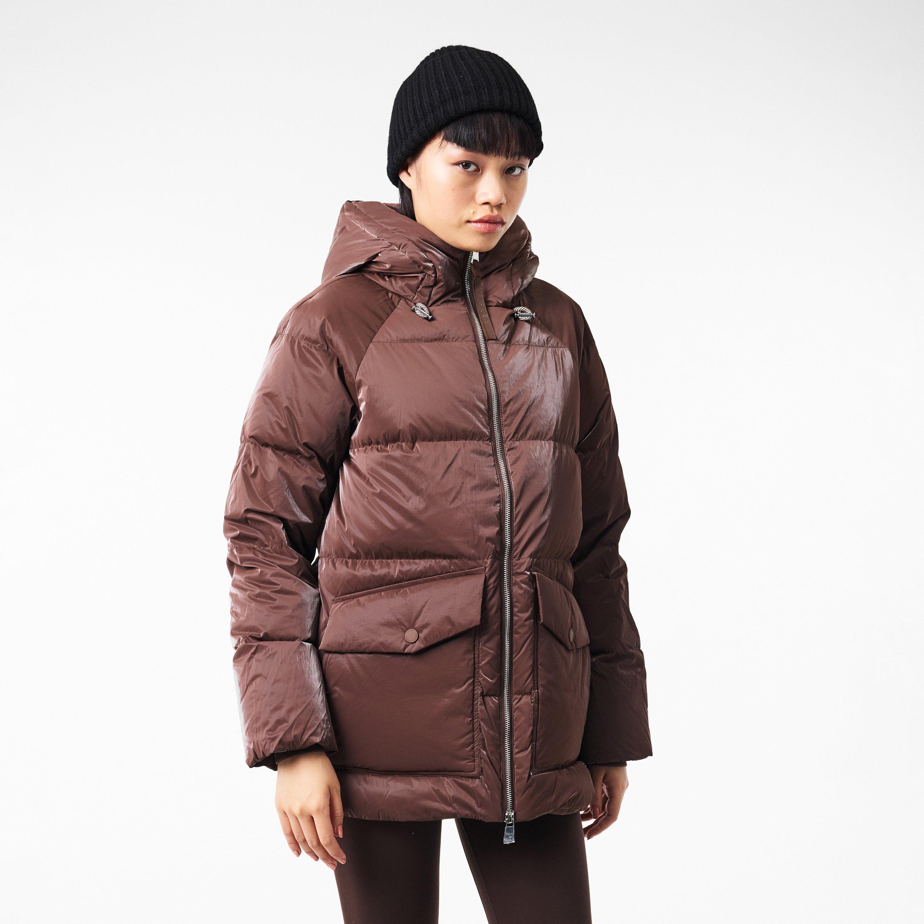 french roast - Varley - Women's Fullerton Insulating Lightweight Weather-Resistant Down Jacket - 3