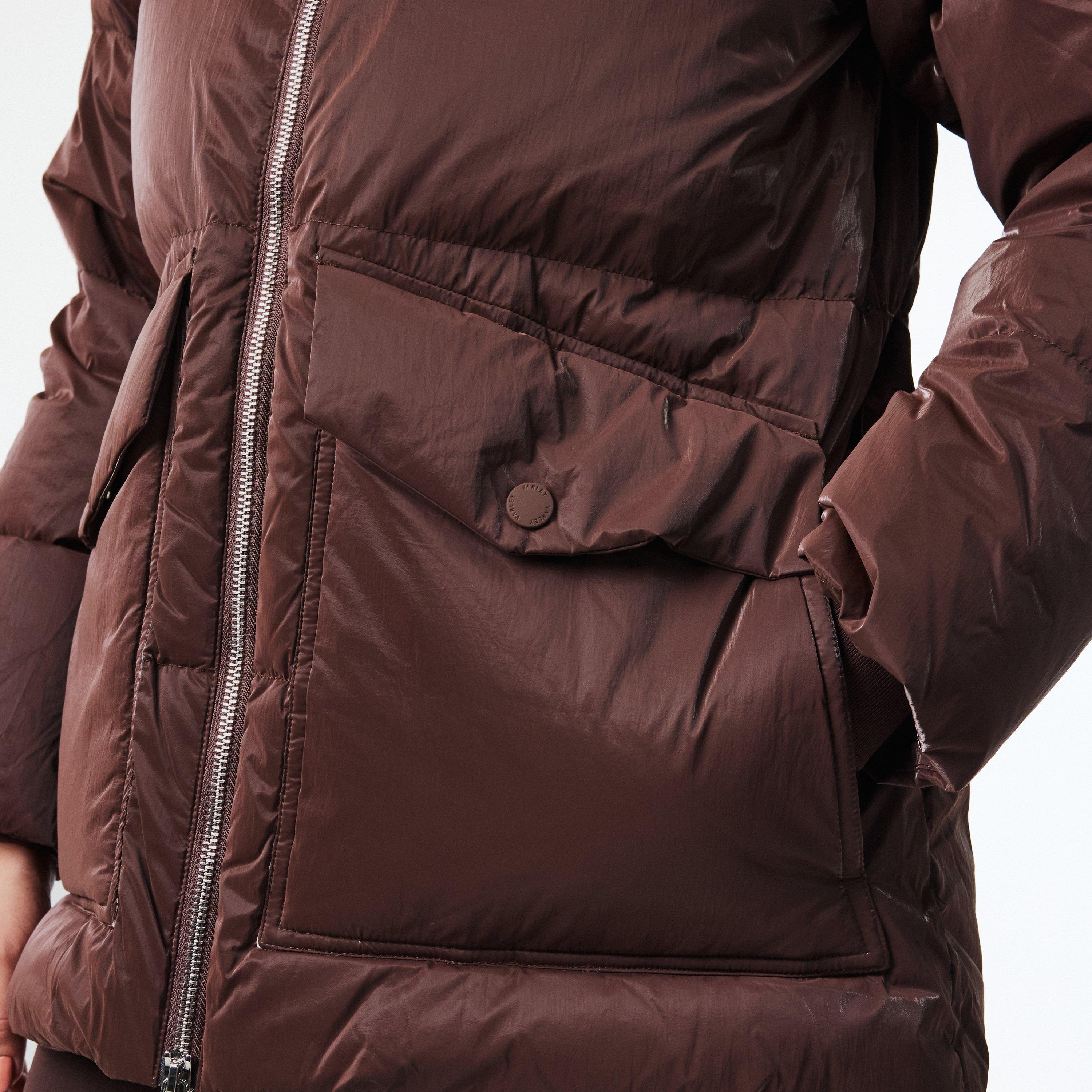 french roast - Varley - Women's Fullerton Insulating Lightweight Weather-Resistant Down Jacket - 5