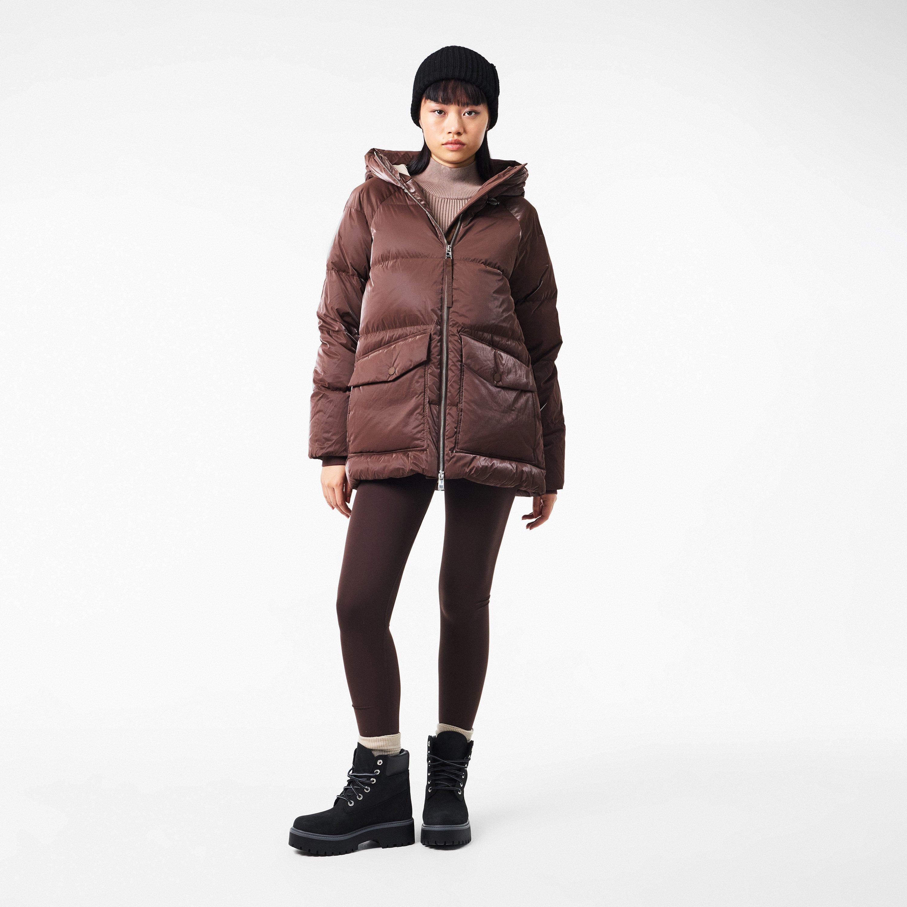 french roast - Varley - Women's Fullerton Insulating Lightweight Weather-Resistant Down Jacket - 6