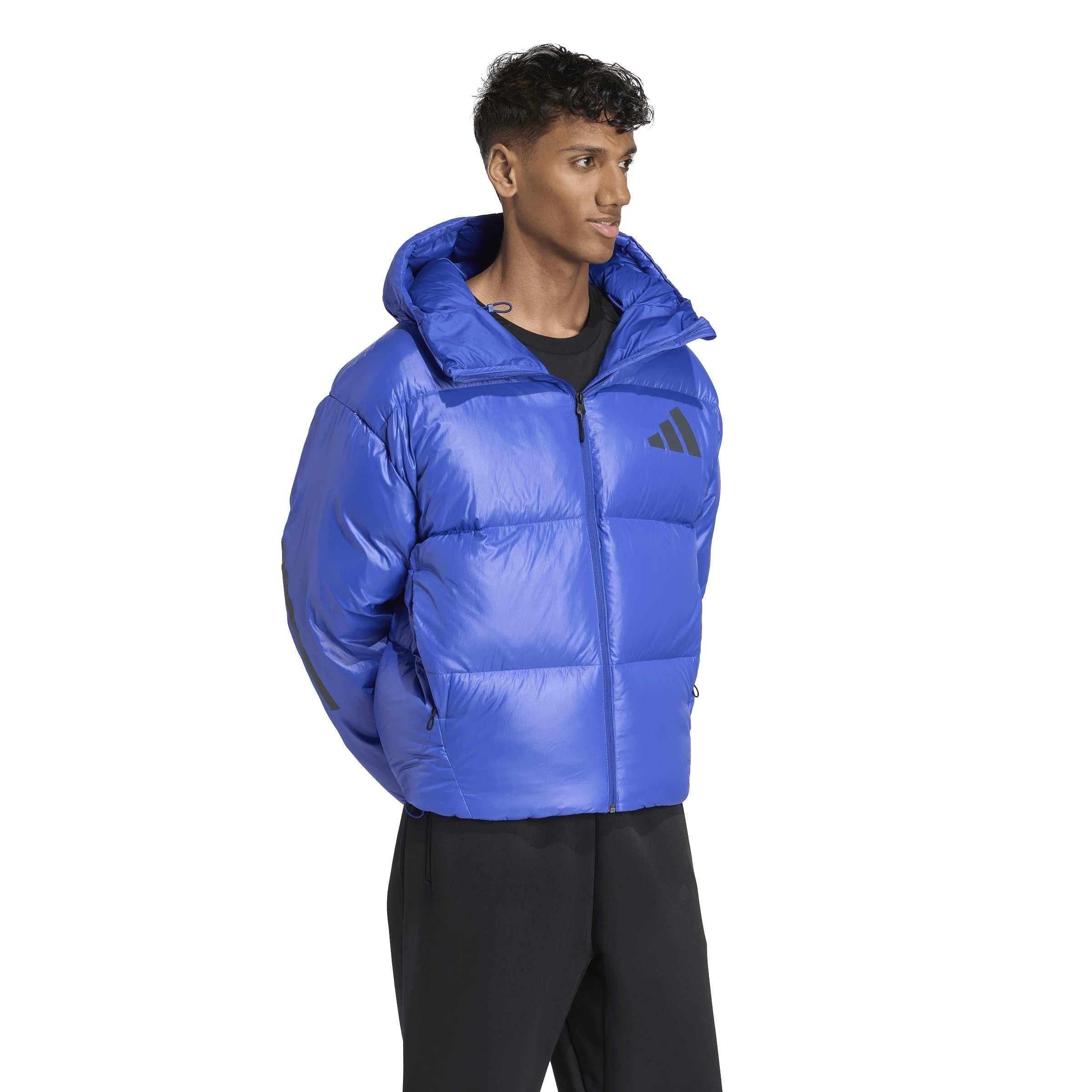 Selubl - adidas - Men's Z.N.E. Duck Down Full-Zip Hooded Puffer Jacket - 6